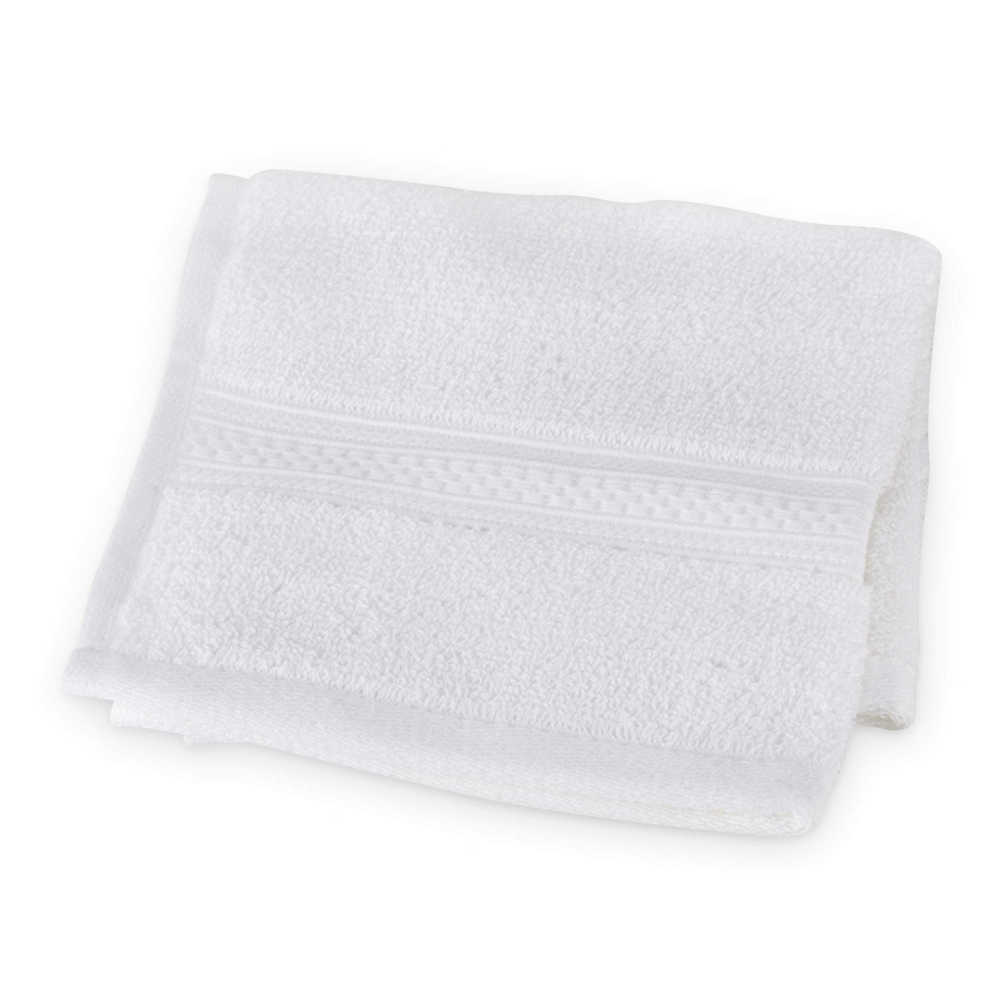 Dr. Mercola Organic Cotton Wash Cloth (White) Size 13x 13 Non GMO