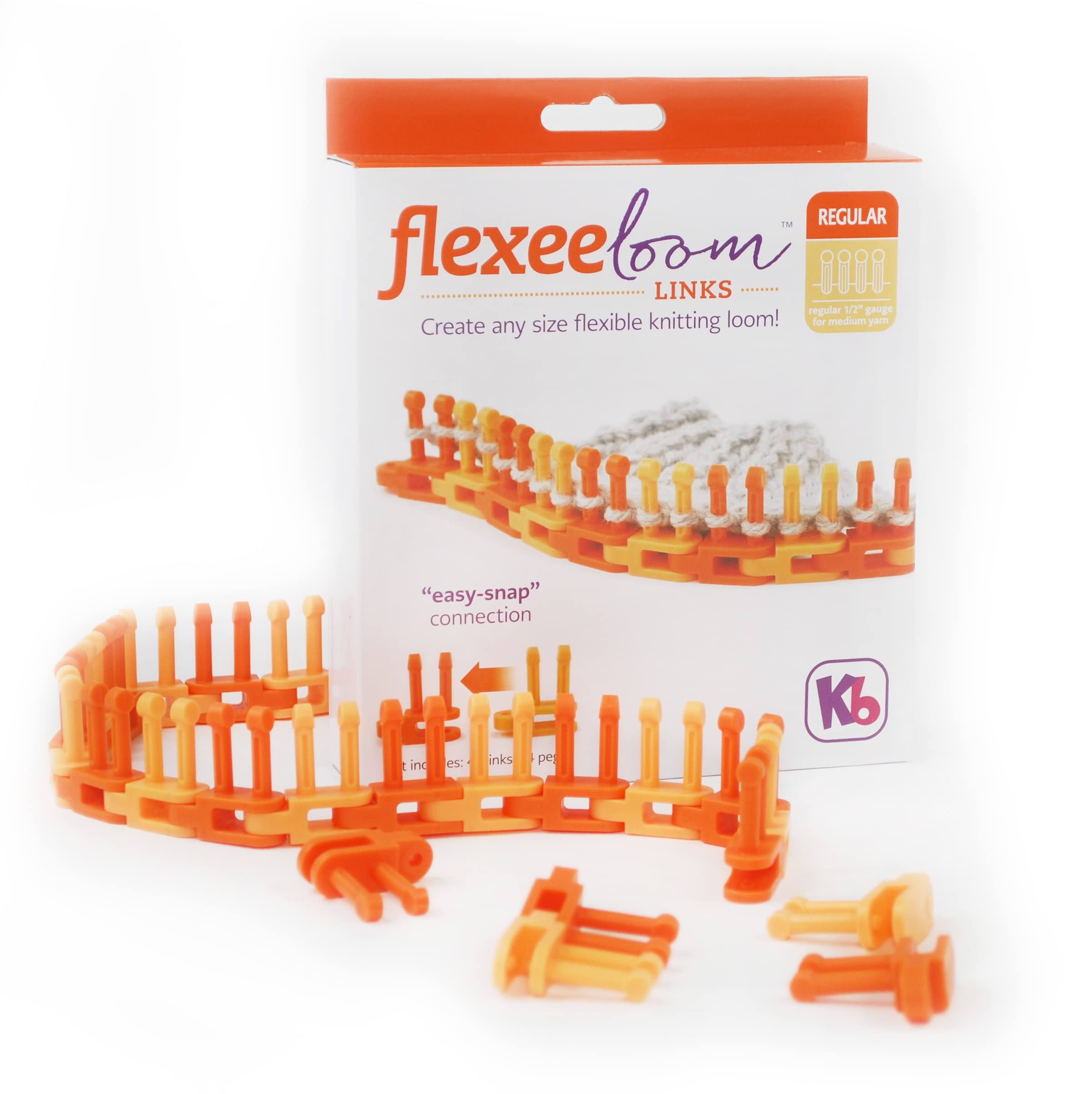 Authentic Knitting Board Flexee Regular Loom Links for Medium Yarn