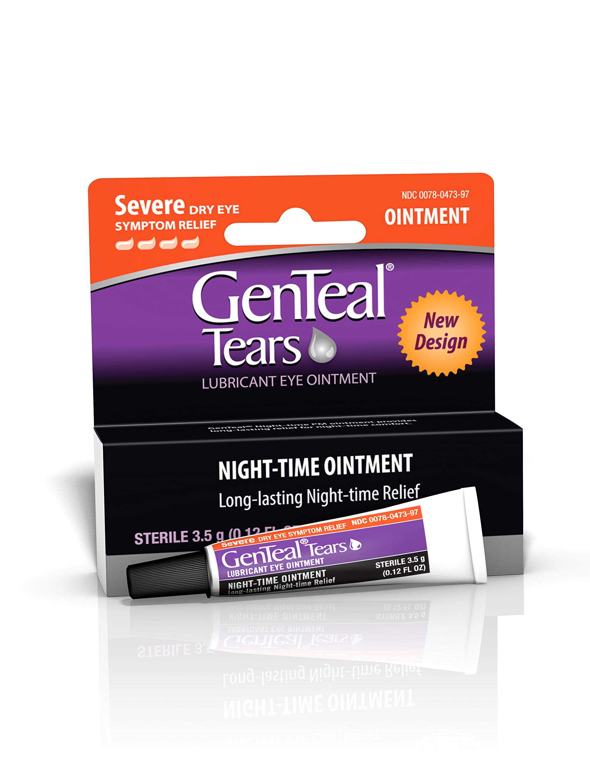 Genteal Tears Night Time Ointment 35g Clear 012 Fl Oz