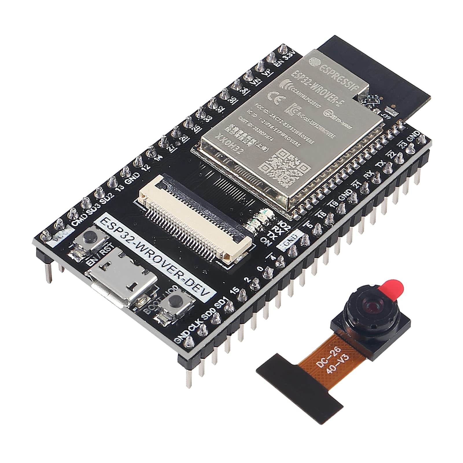 Melife Esp32 Esp32 Wrover Dev Board Compatible With Camera Wi Fi Bluetooth Module C Python Code 8931