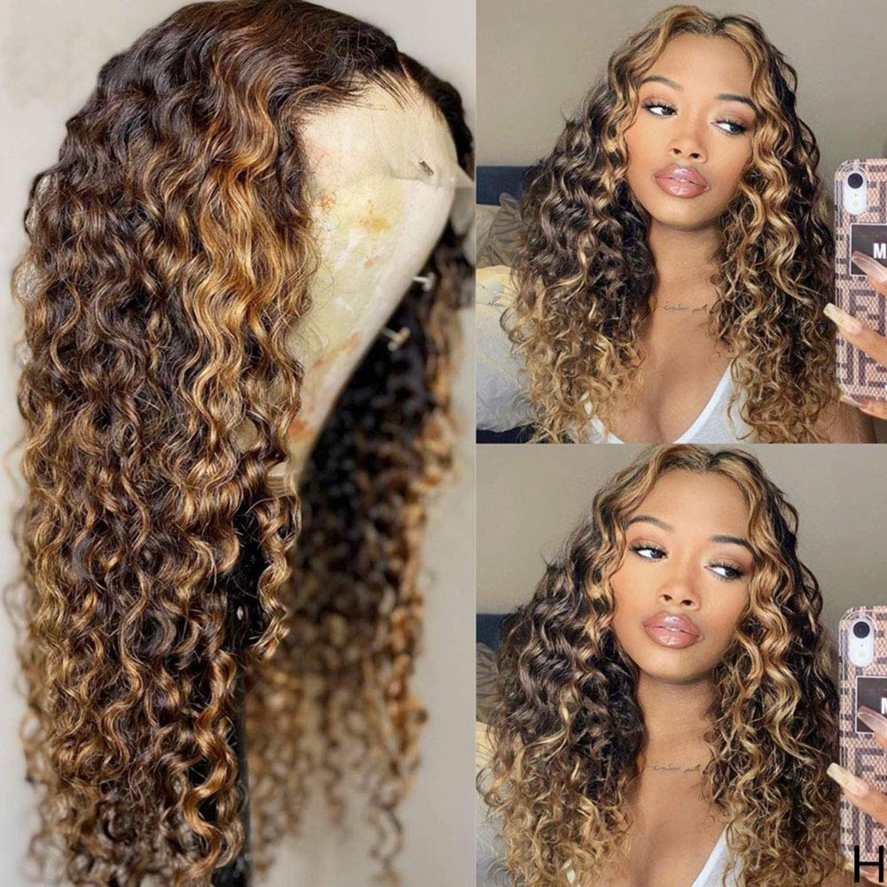 Nabeauty Highlight Lace Front Wig Human Hair 13 6 T Part Lace