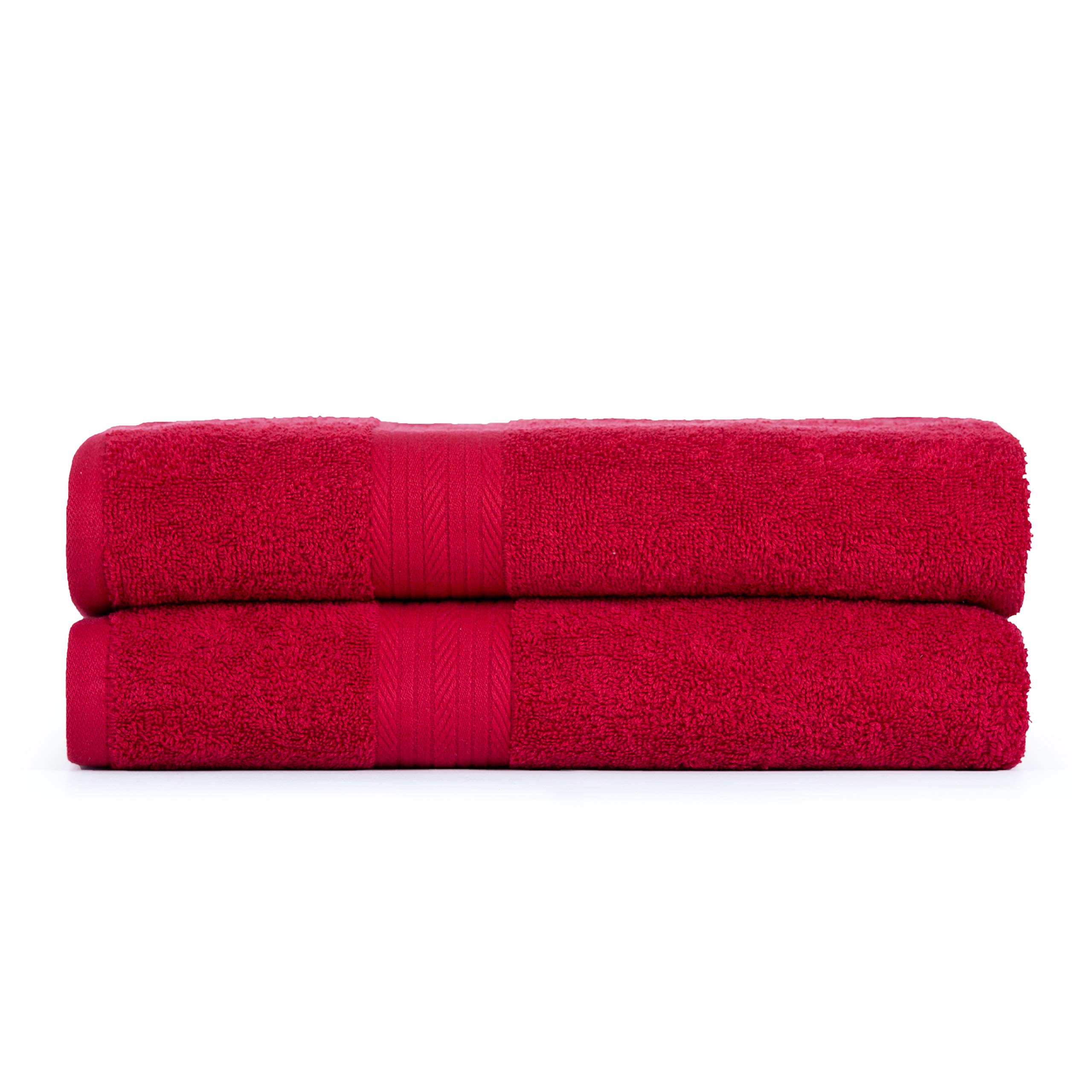 Red bathroom hand towels hot sale