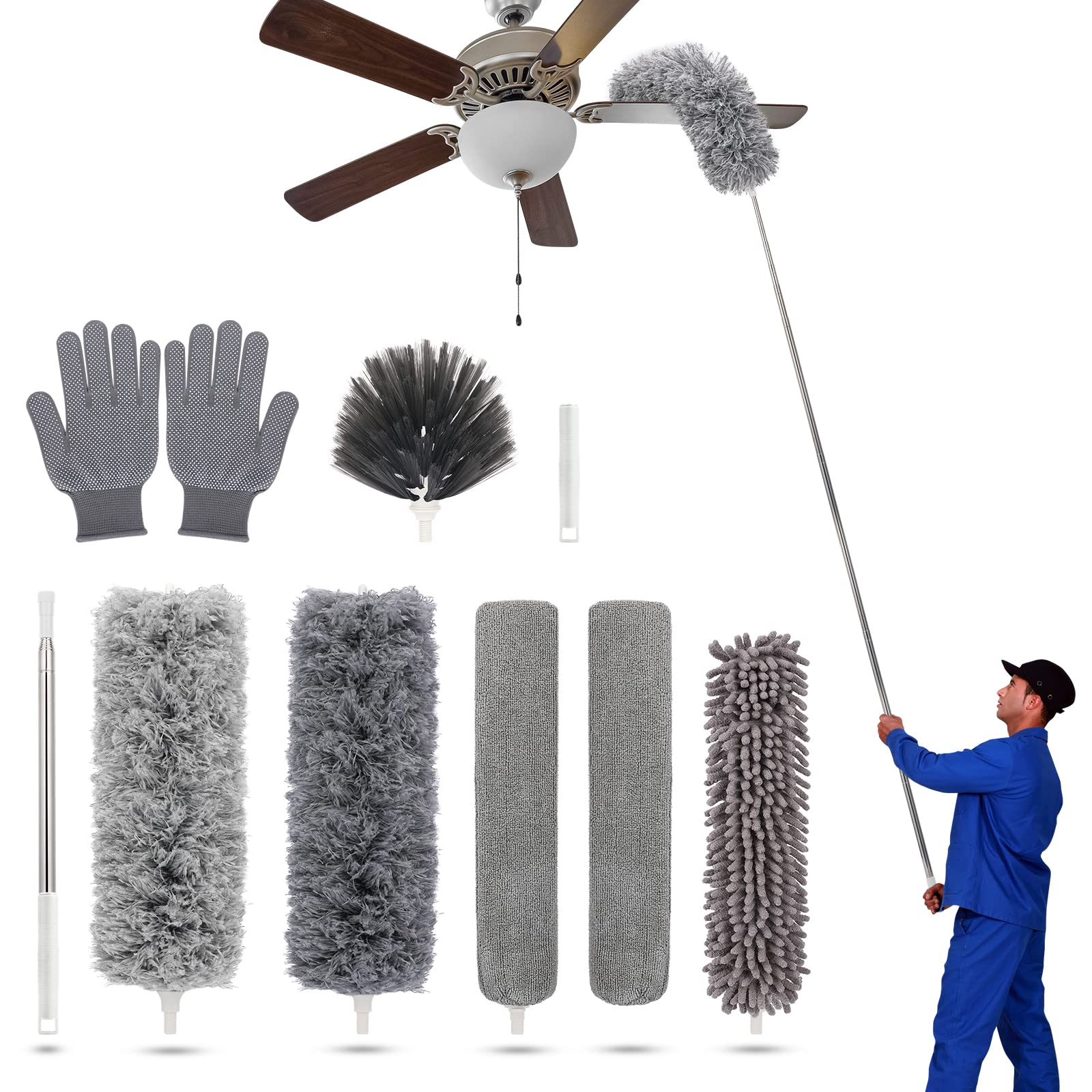 Ceiling Fan Duster w/ Telescoping Handle