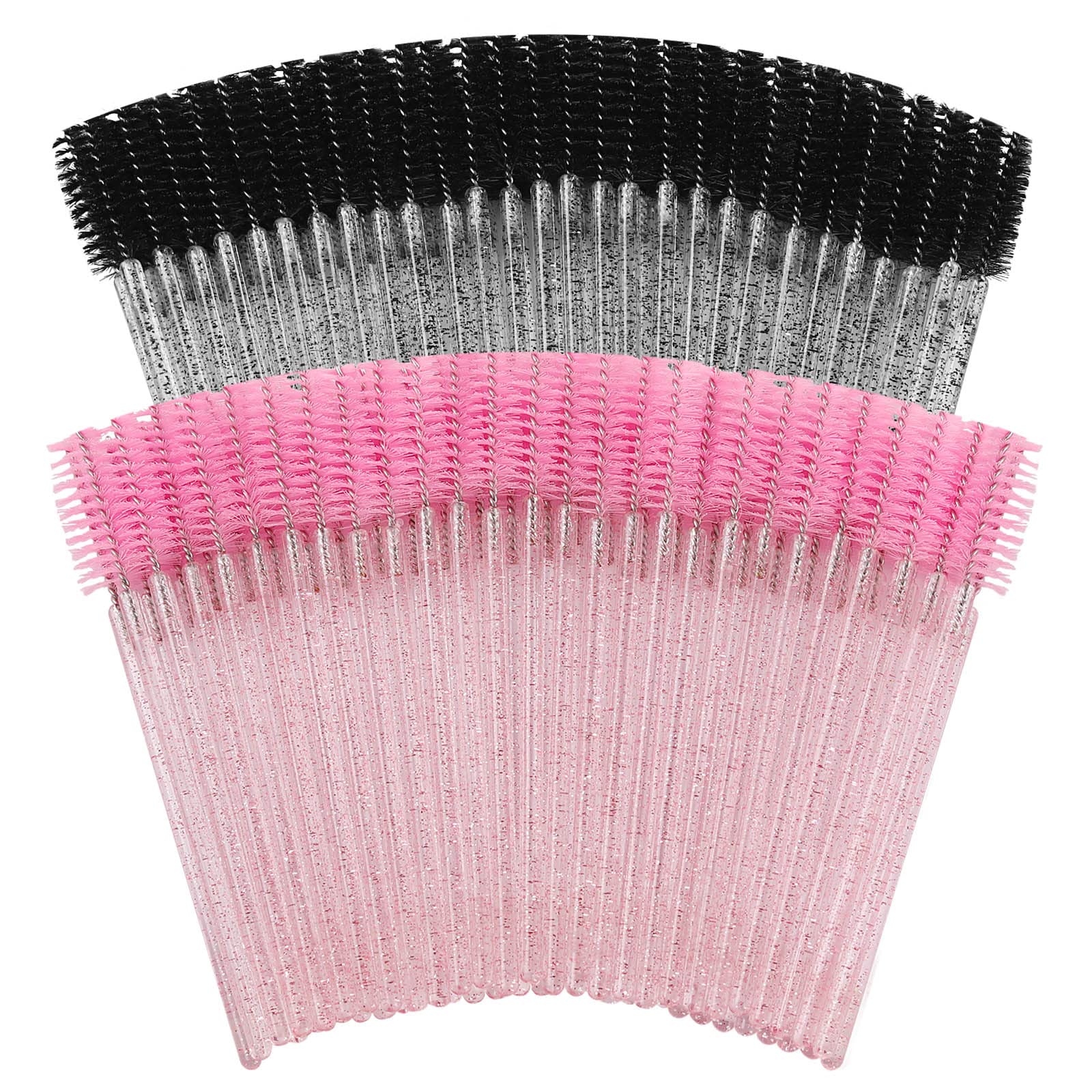 Black Glitter Disposable Mascara Brush (100 pieces)