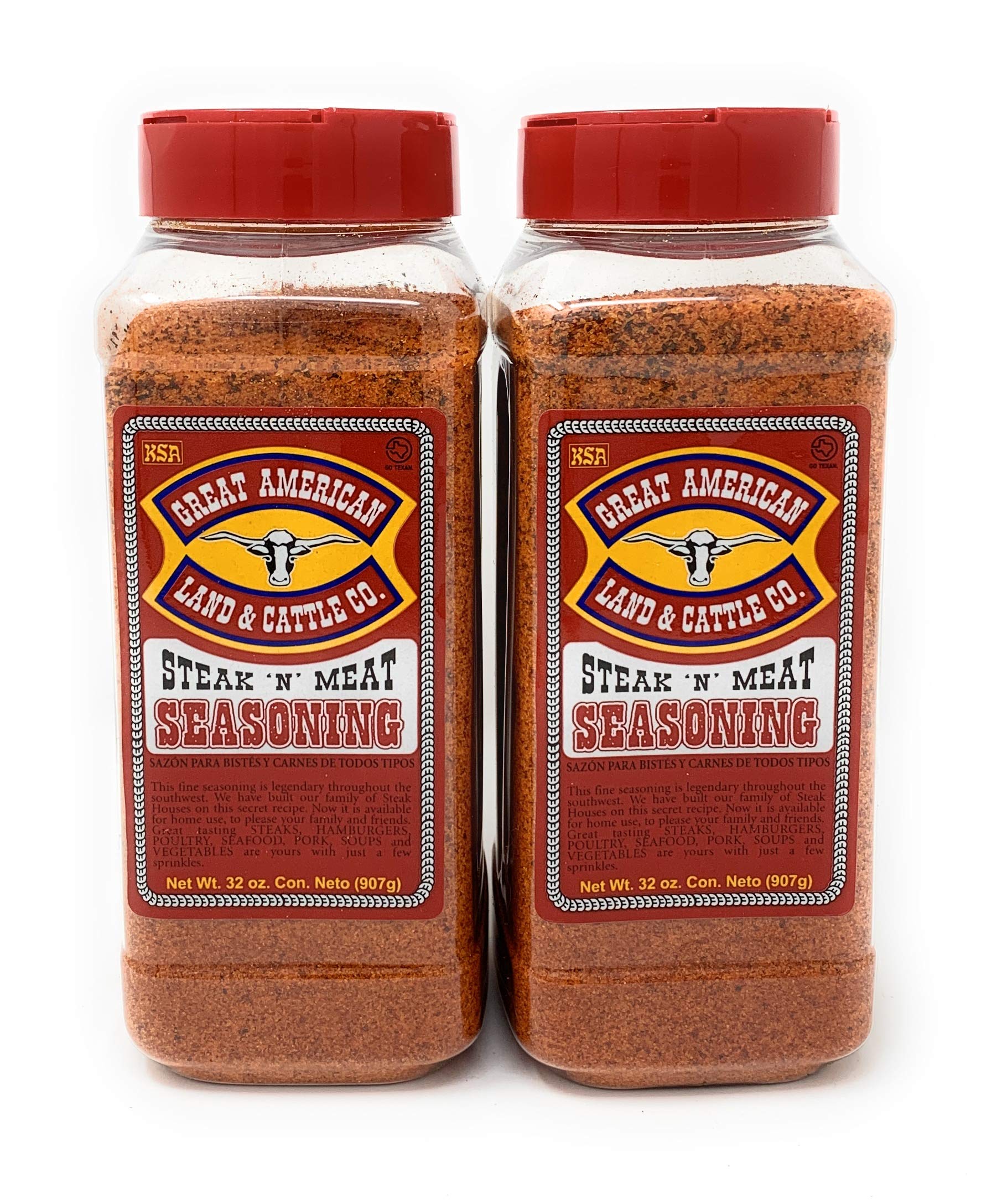 Great American Land & Cattle Co.: Steak 'n' Meat Seasoning, 8 oz