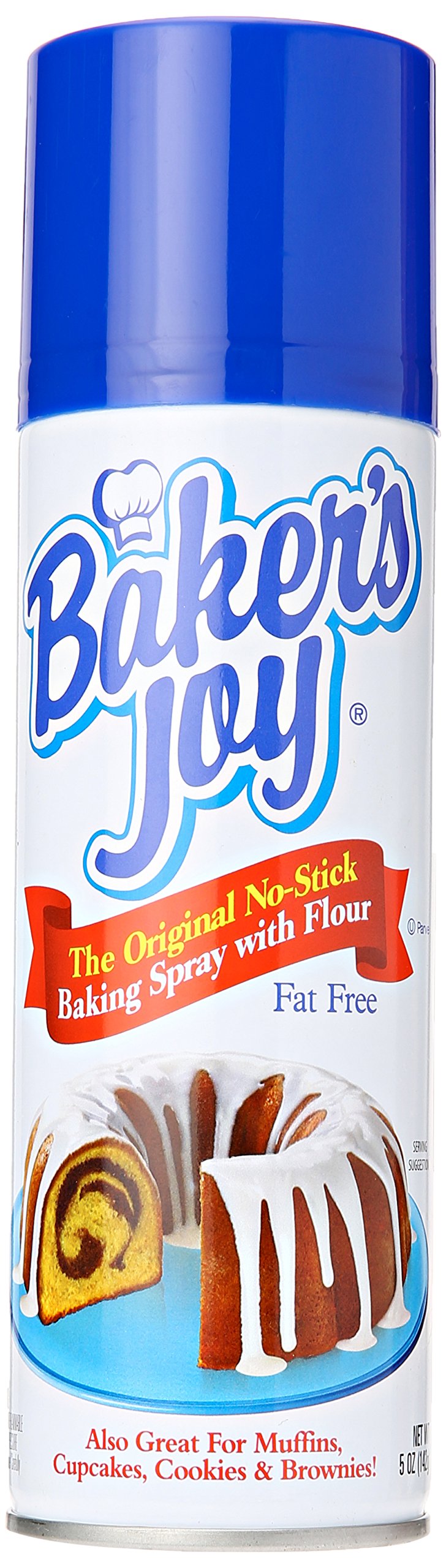 Baker's Joy No-Stick Baking Spray with Flour, 5 Oz