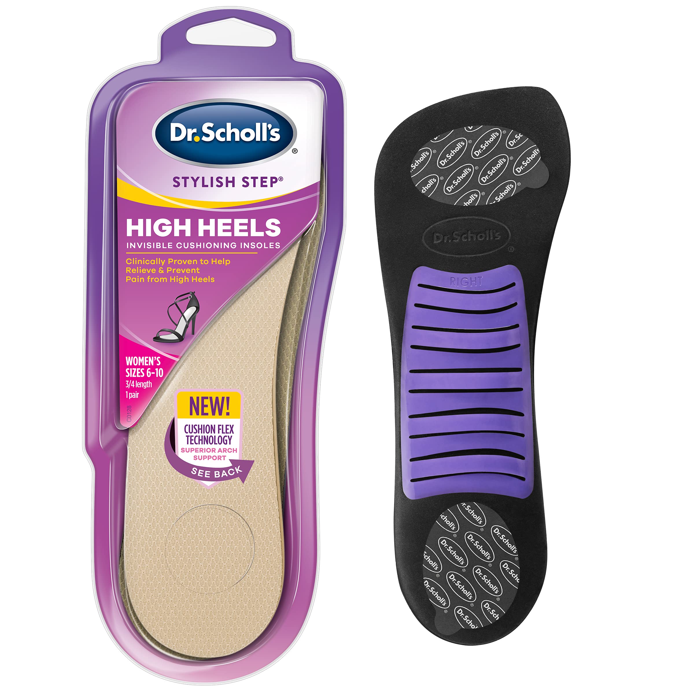 Dr Scholls Womens Insoles For High Heels Ultrasoft Leather | eBay