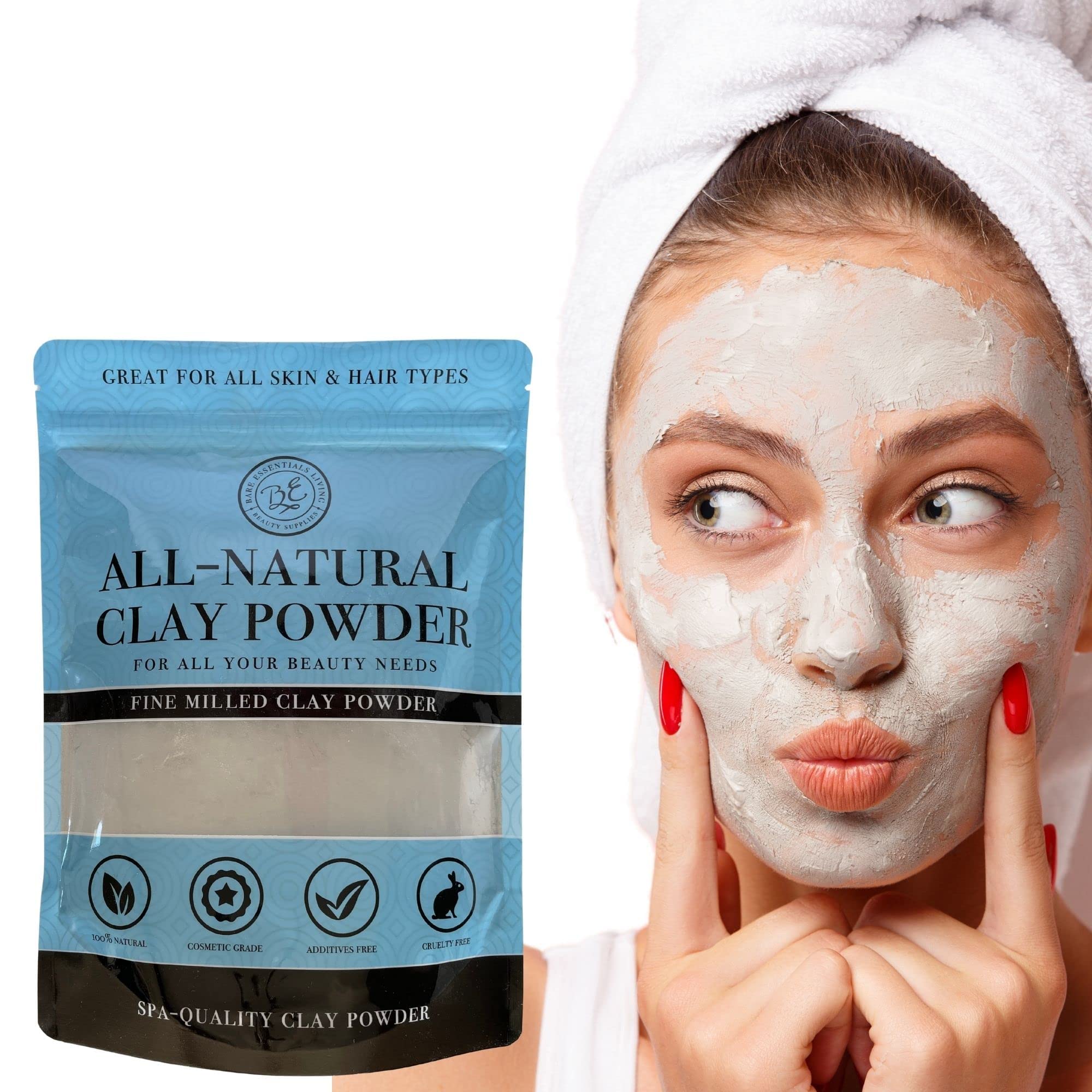 Bentonite Clay Powder Food Grade: 2lbs - Our Essential Living - Raw Skin  Foods You Can Trust