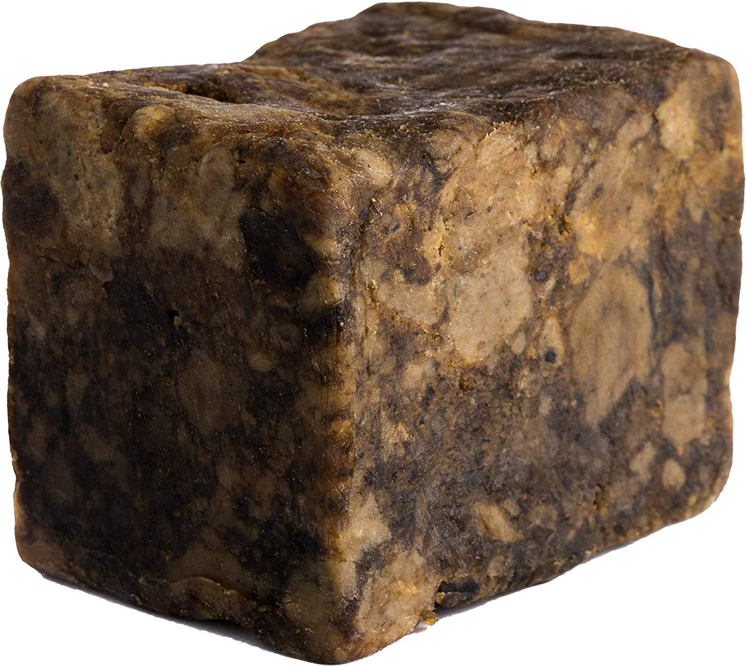 Raw african black deals soap