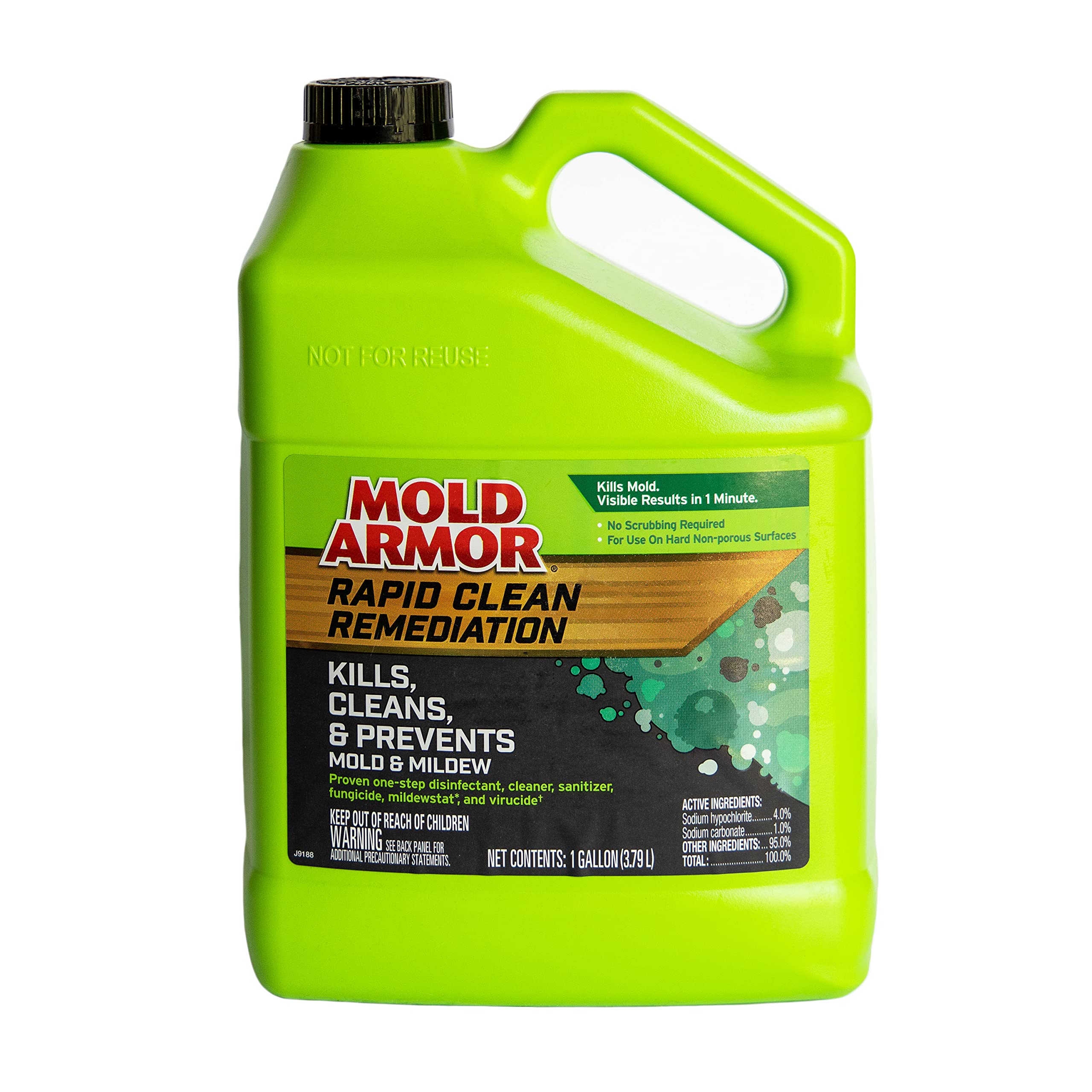 Mold Armor 32 fl oz Mold Remover: Kills, Cleans, and Prevents Mold and  Mildew, One-Step Remediation, Disinfects and Sanitizes in the Mold Removers  department at