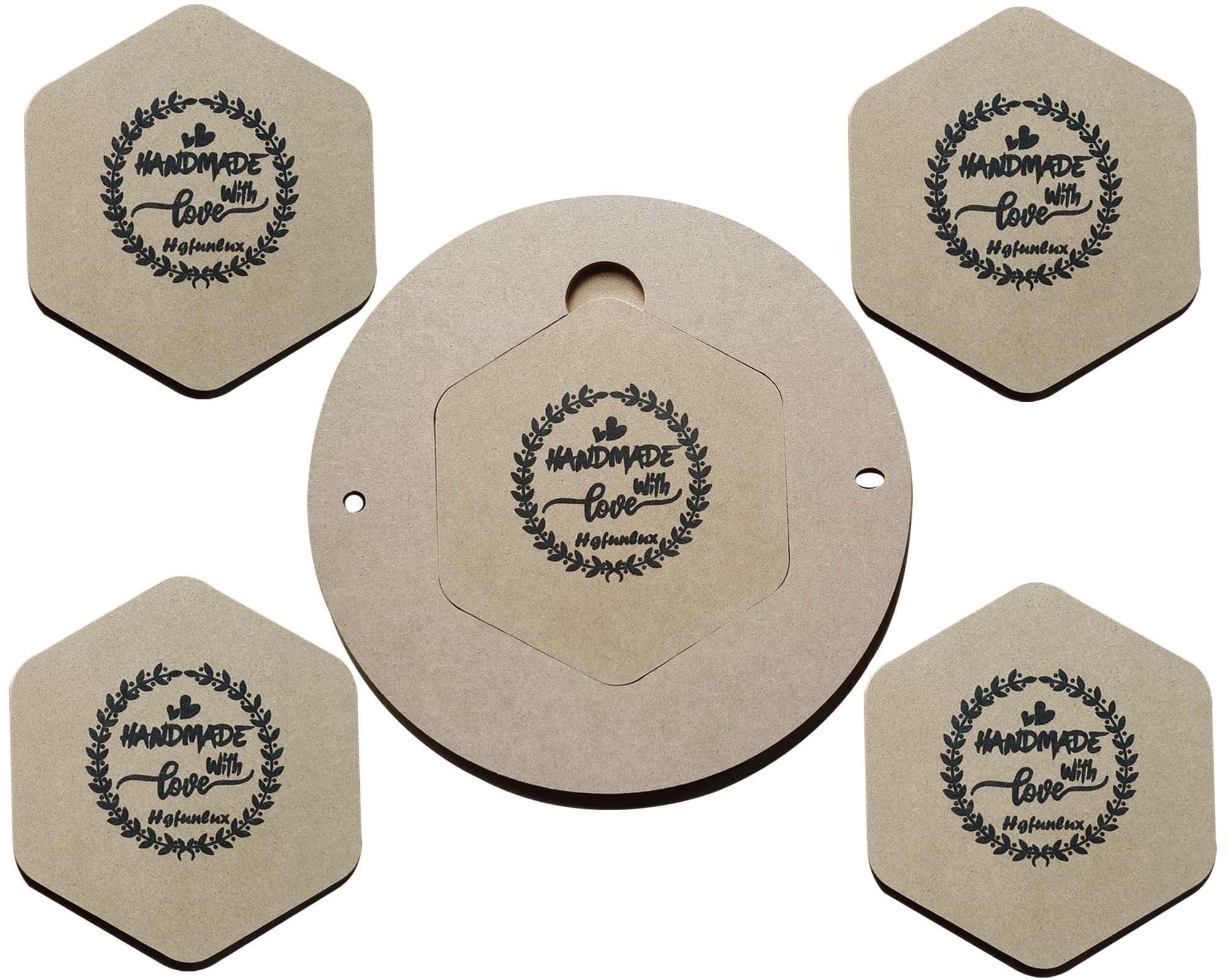 Pottery Wheel Pads Absorbent with Removable Inserts 12” Round Outer bats