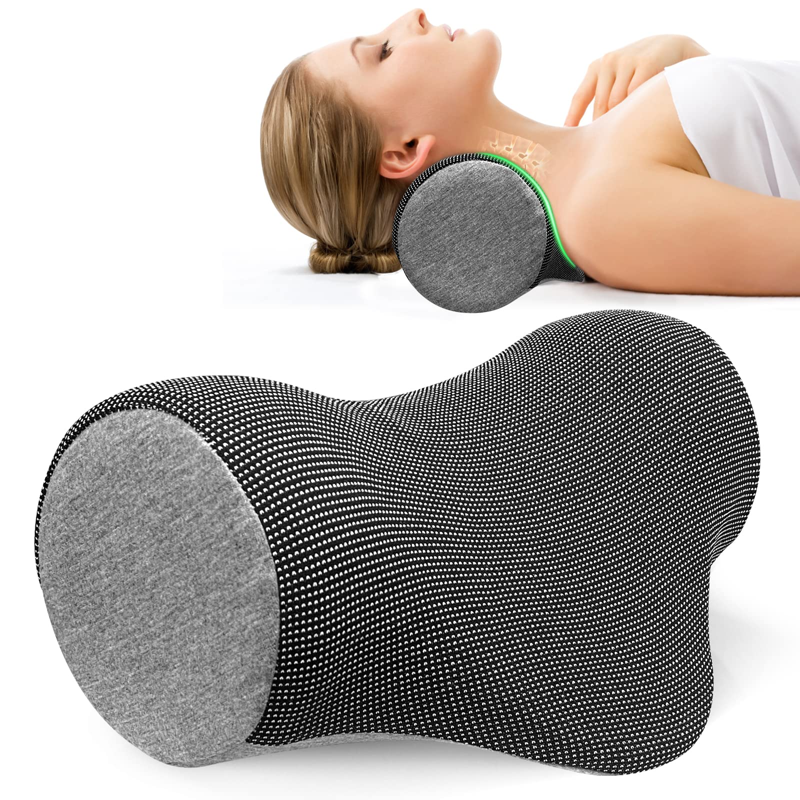 Neck and Shoulder Stretcher and Relaxer for Pain Relief, Cervical Traction  Device Pillows with Magnetic Therapy, Neck Hump Corrector Cloud – Product  Testing Group