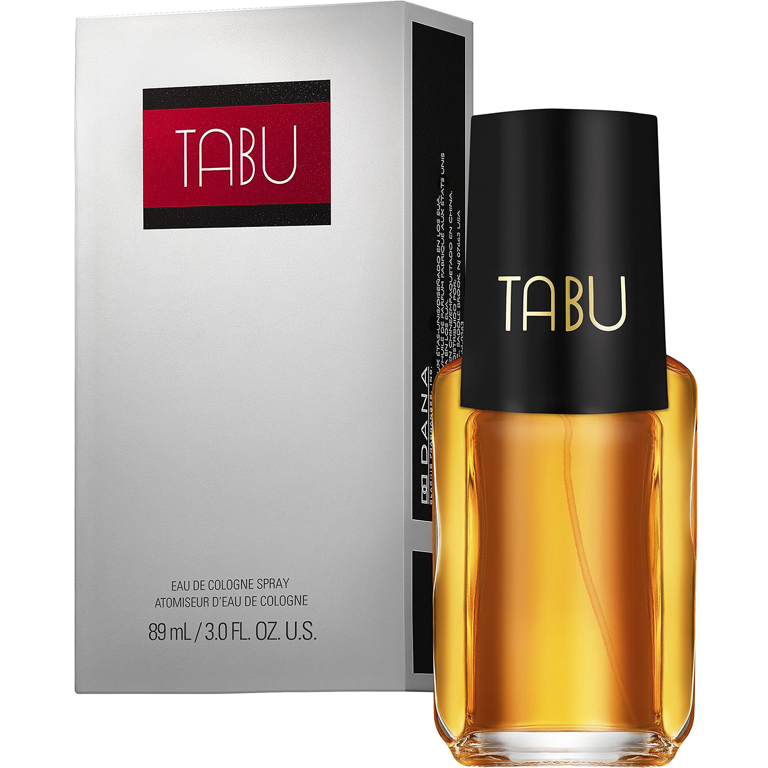 TABU The Forbidden Fragrance, DANA Cologne Spray 3 Fl Oz (Pack of 1)