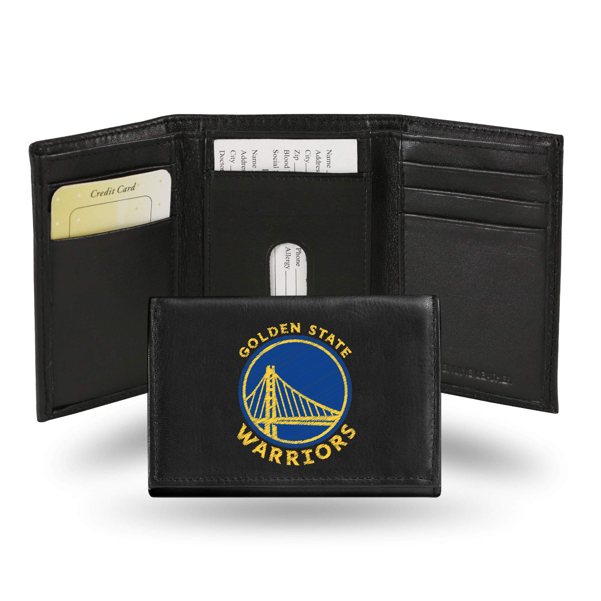 Rico Golden State Warriors Nylon Trifold Wallet