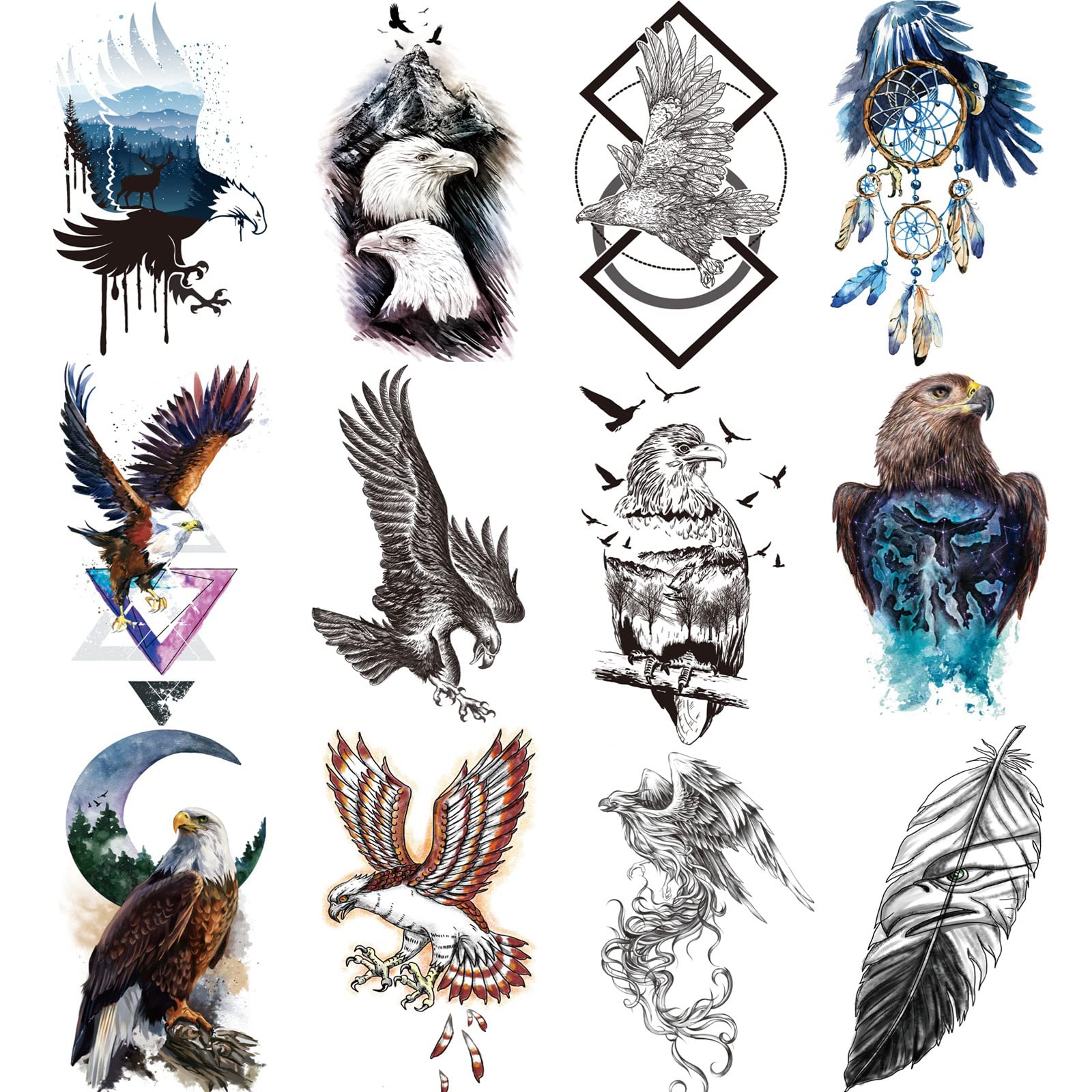 Page 2 | 25,000+ Old School Eagle Tattoo Pictures
