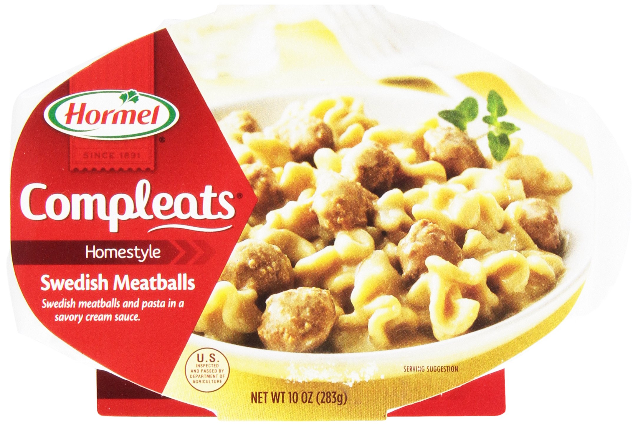 Hormel Compleats Swedish Meatballs 10 Oz