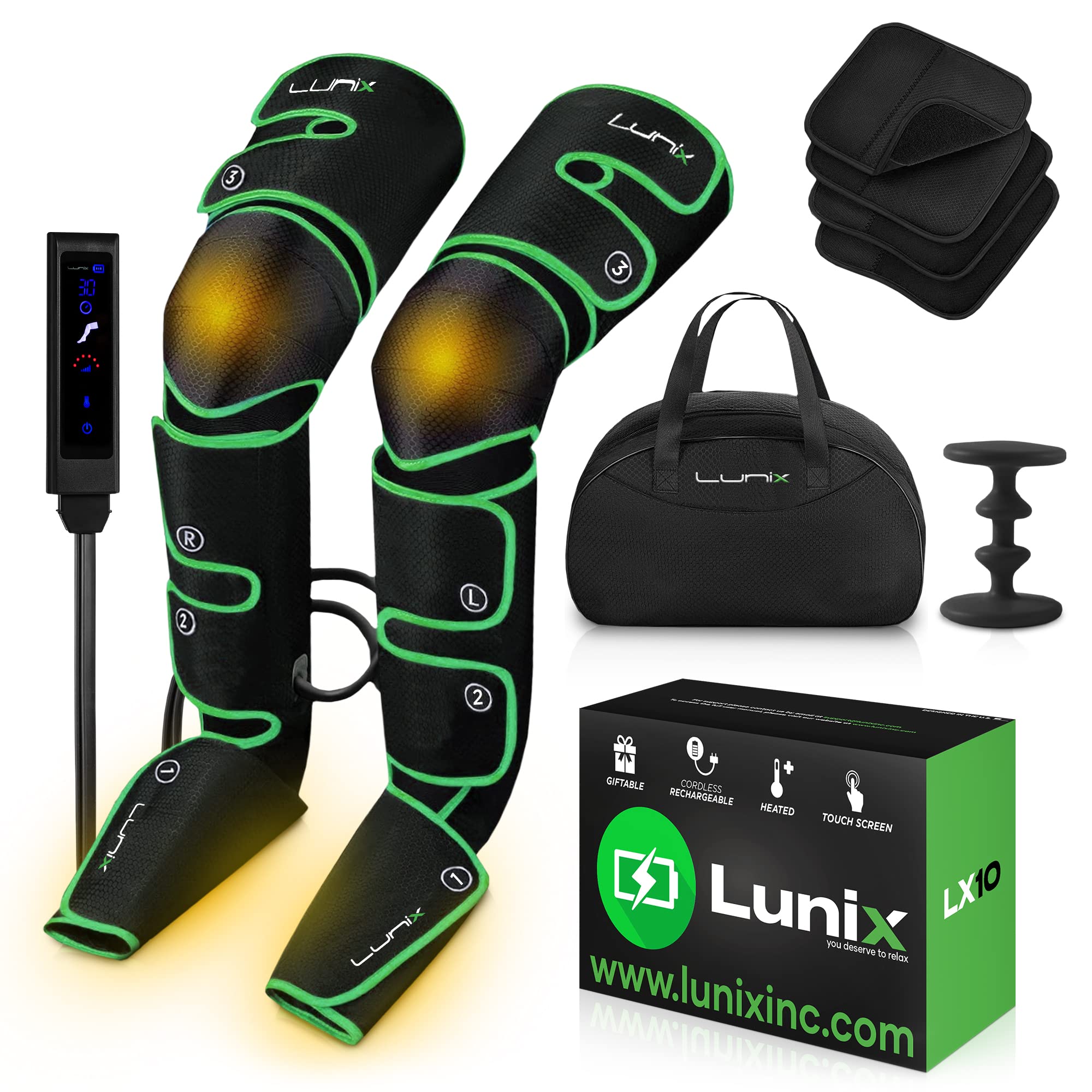 Lunix LX10 Foot, Calf, Leg Air Compression Massager Machine 