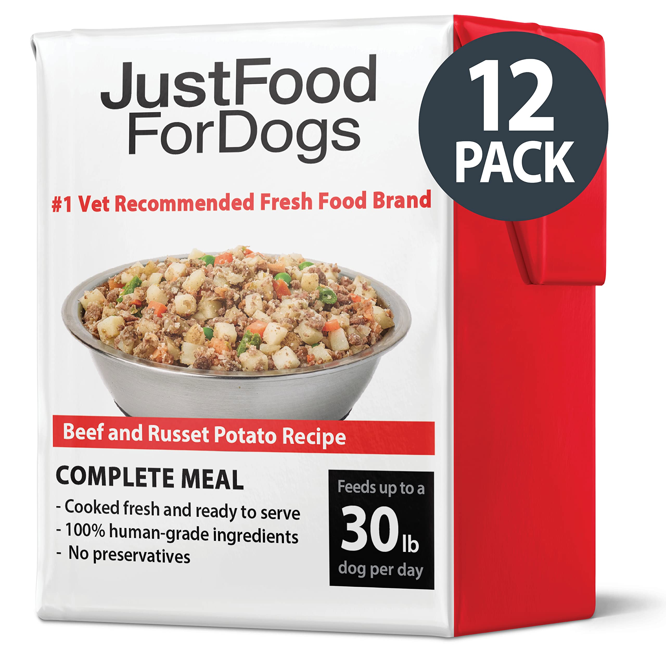 JustFoodForDogs Pantry Fresh Dog Food and Puppy Food Human