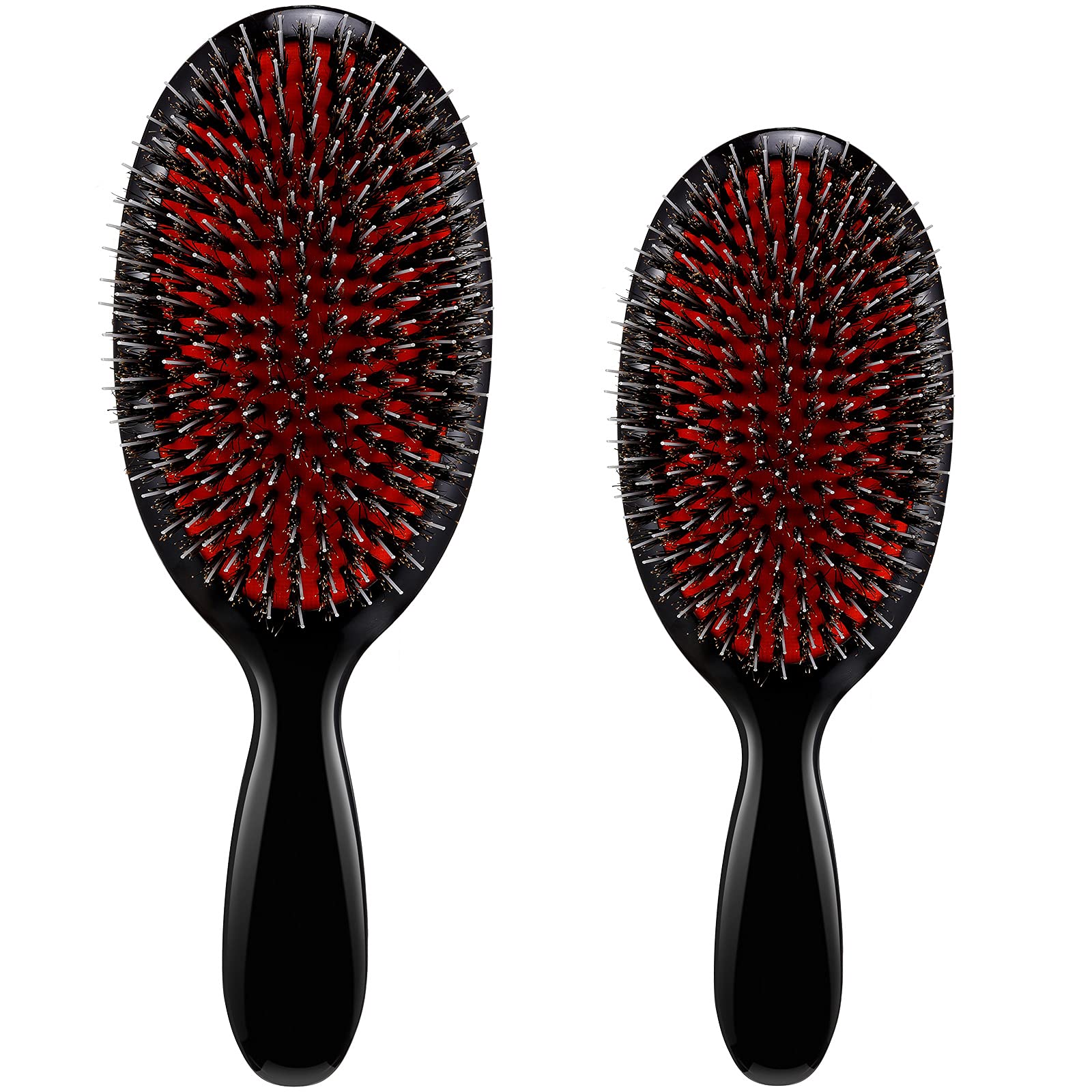 Hair Brush, Boar Bristle Hair Brushes for Women men Kid,Boar&Nylon Bristle  Brush