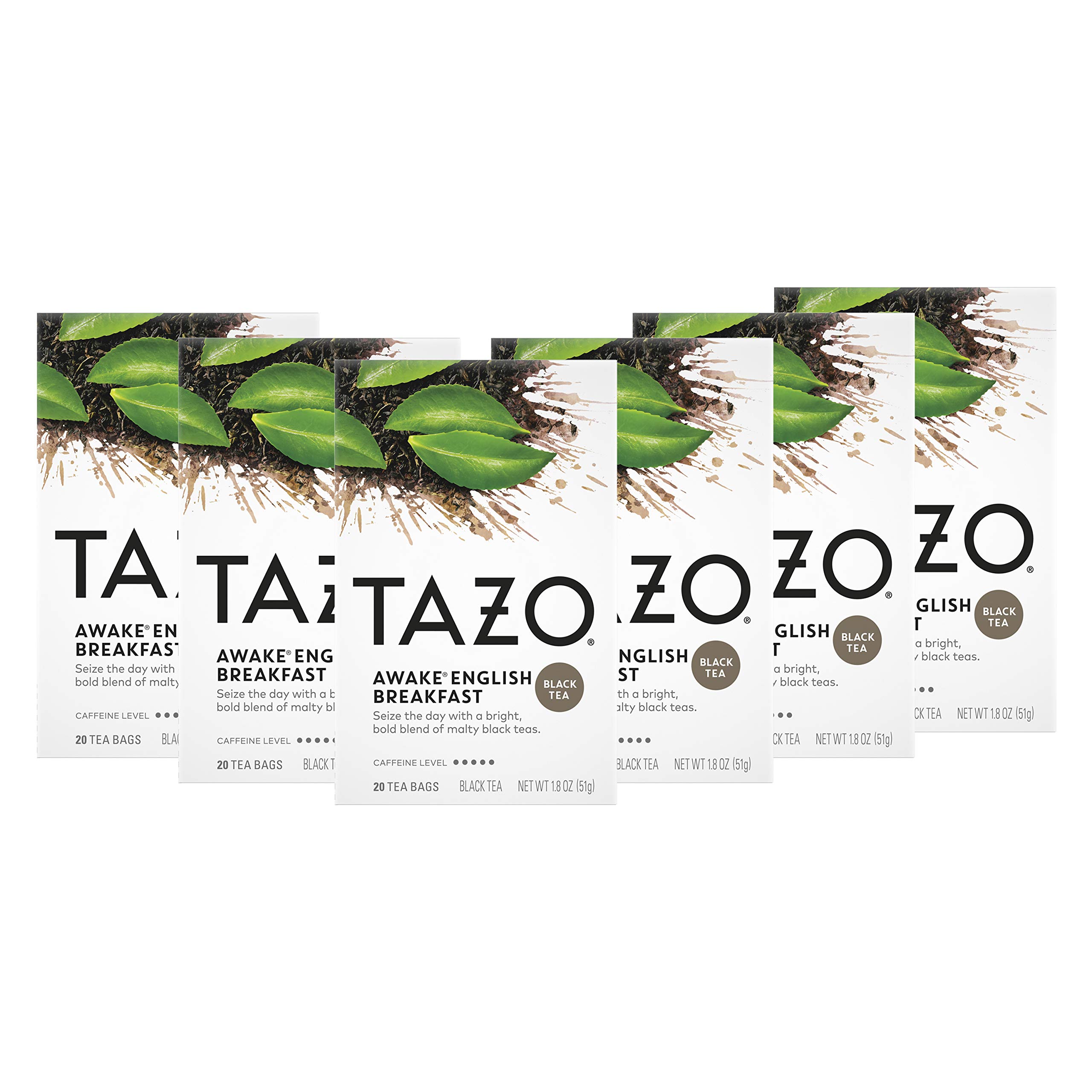 TAZO Tea Bags English Breakfast Tea 20 Count (Pack of 6)