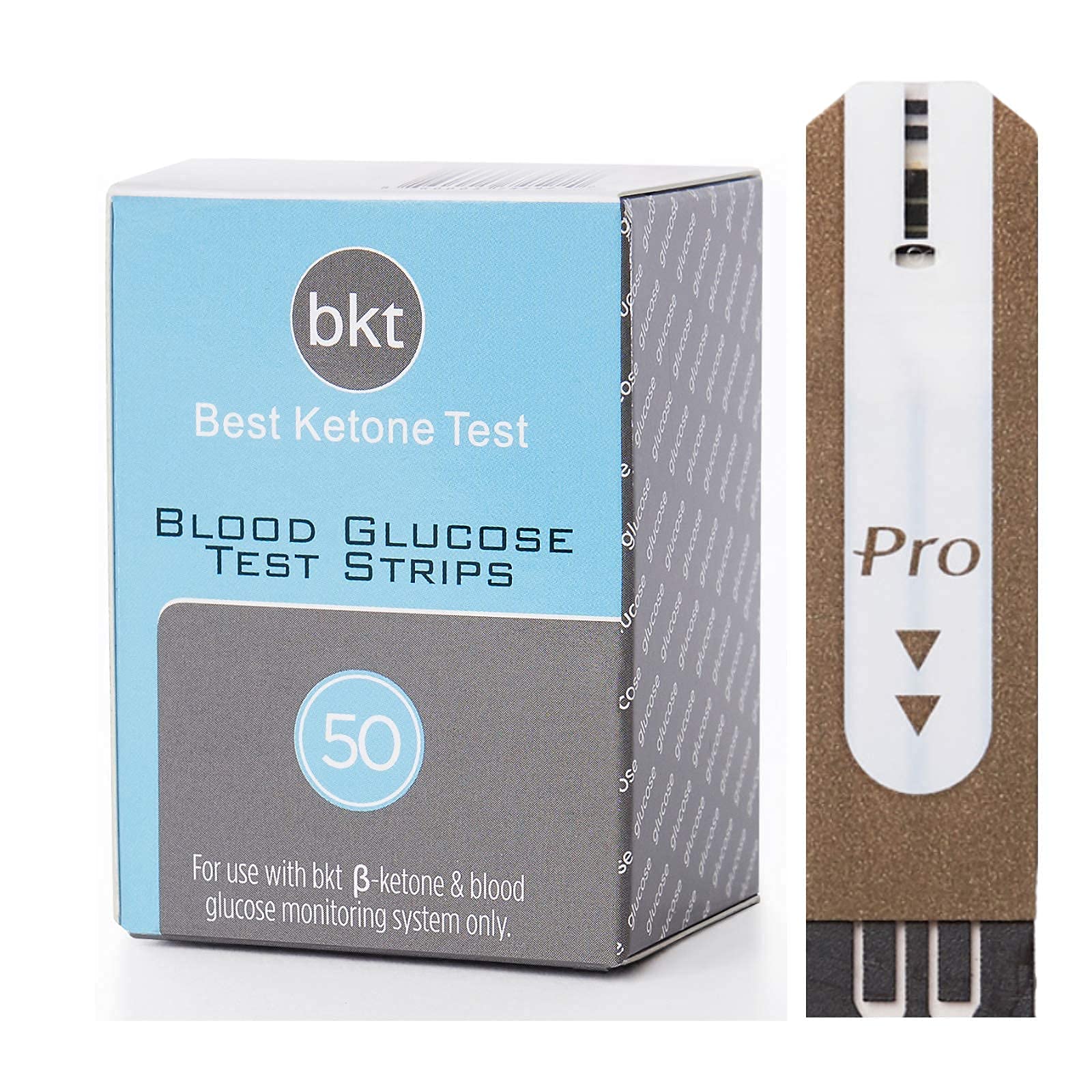 BEST KETONE TEST, Dual Blood Ketone and Blood Glucose Test Meter (TD-4279)