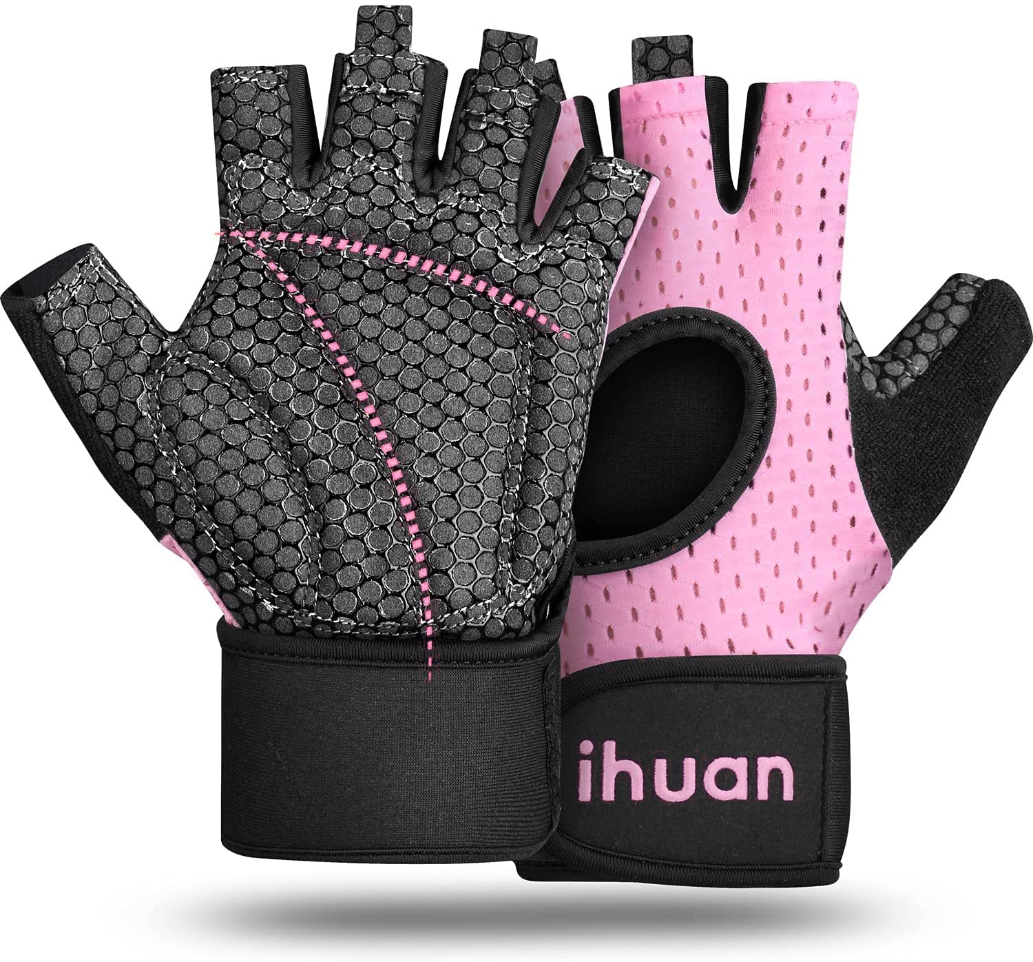 Gym 2025 gloves pink