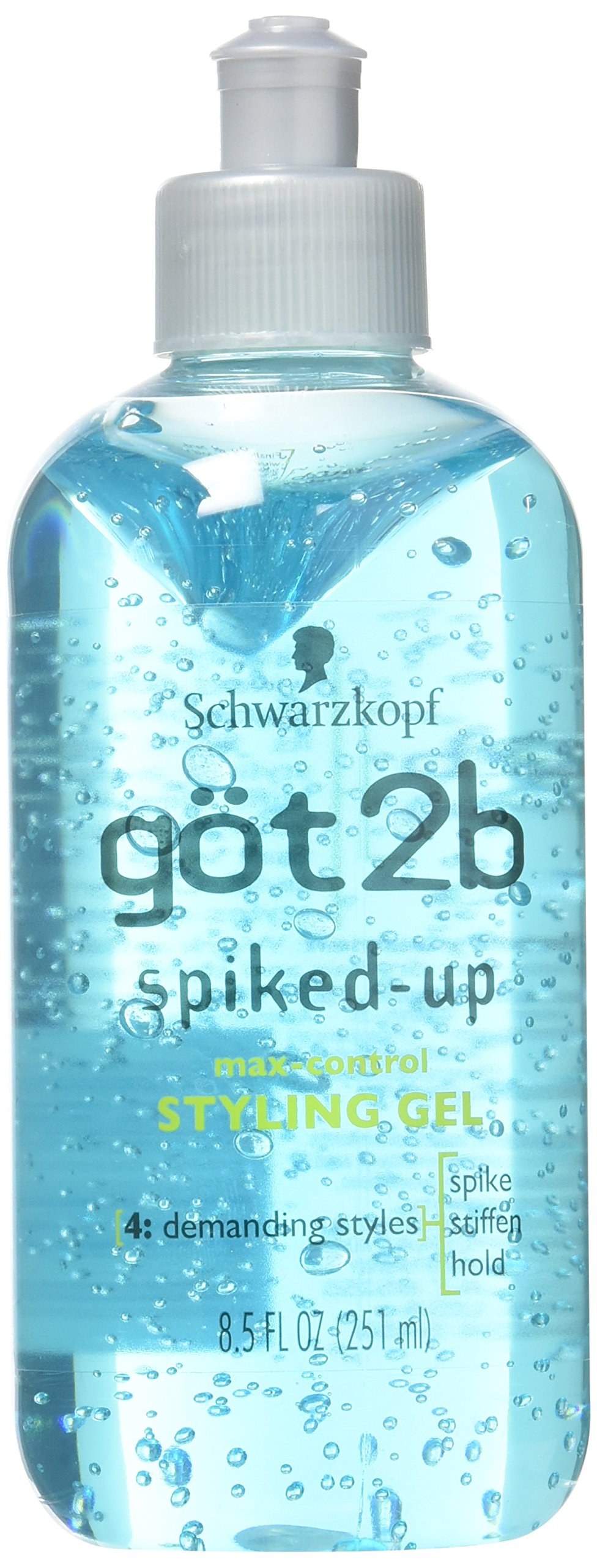 Got2b Spiked-Up Max Control Styling Gel - 8.5 oz bottle