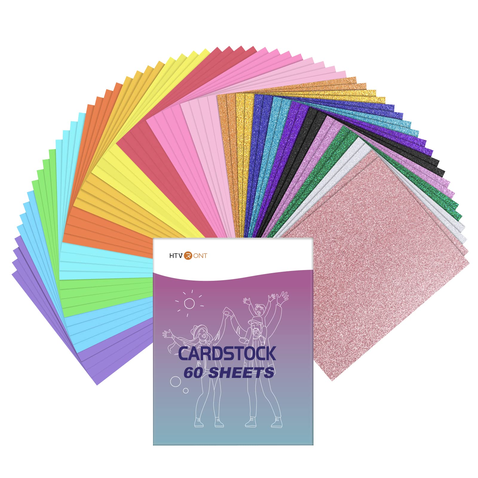 Wholesale CRASPIRE Colored Cardstock 10 Colors 20 Sheets