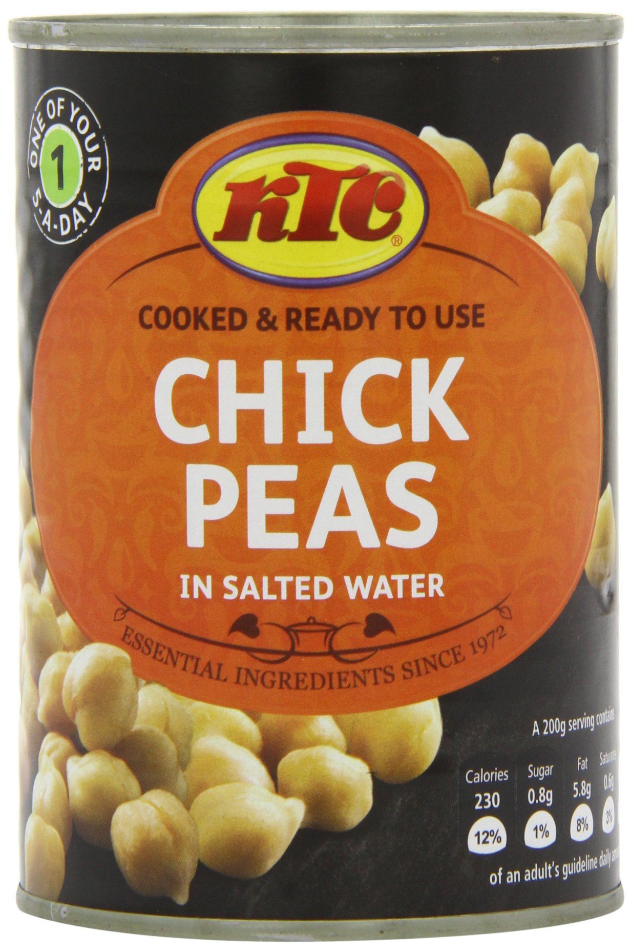 Ktc Chick Peas In Salted Water G