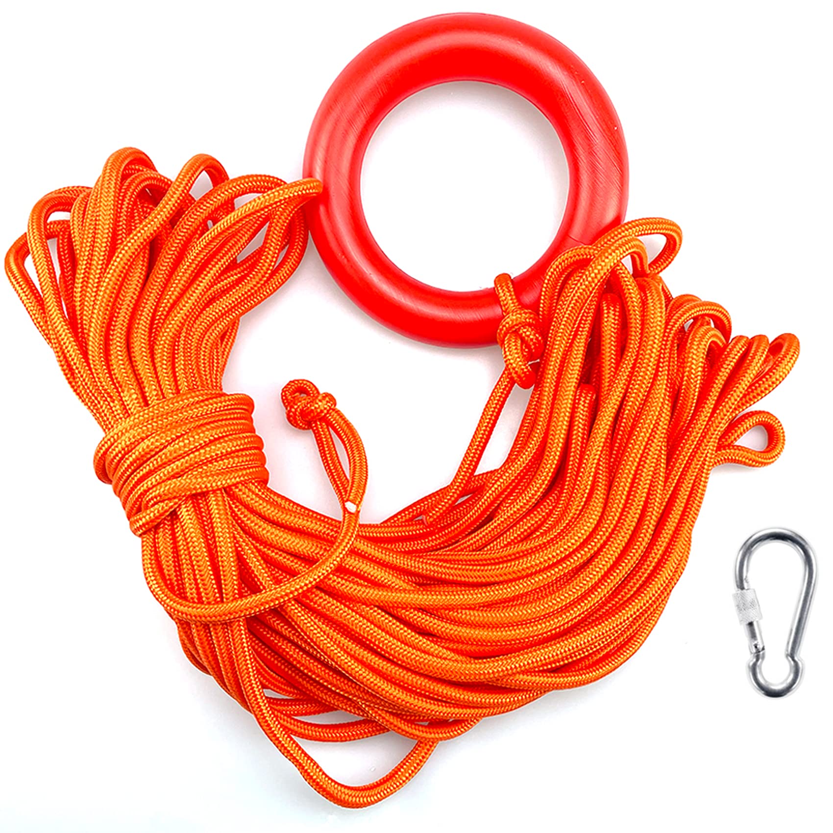 Life Saving Rope, Water Floating Reflective Rope, Buoyant Line Flotation  Device, Reflective Rope Throw for Diving Ice Fishing, Swimming Rafting