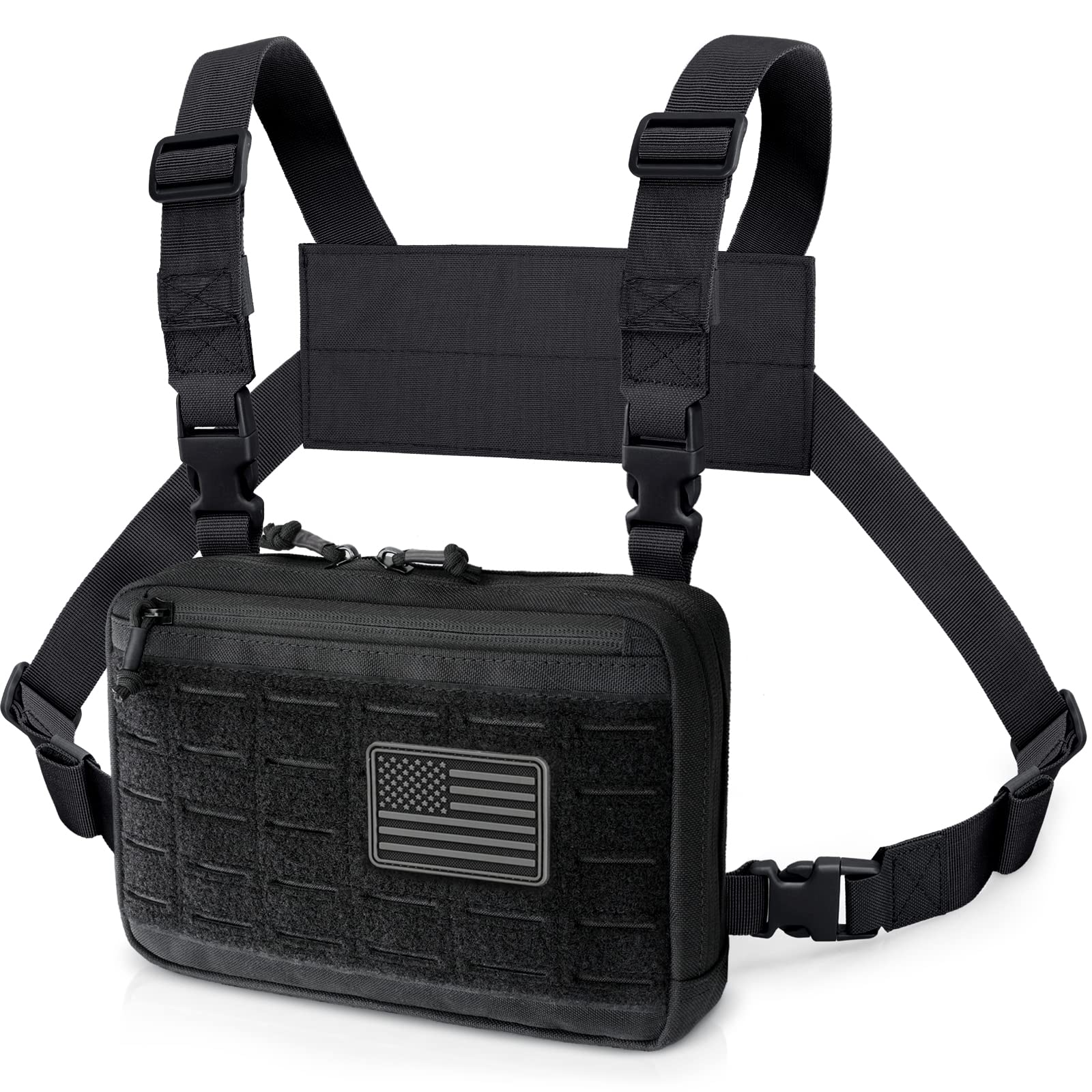 Black tactical chest discount bag