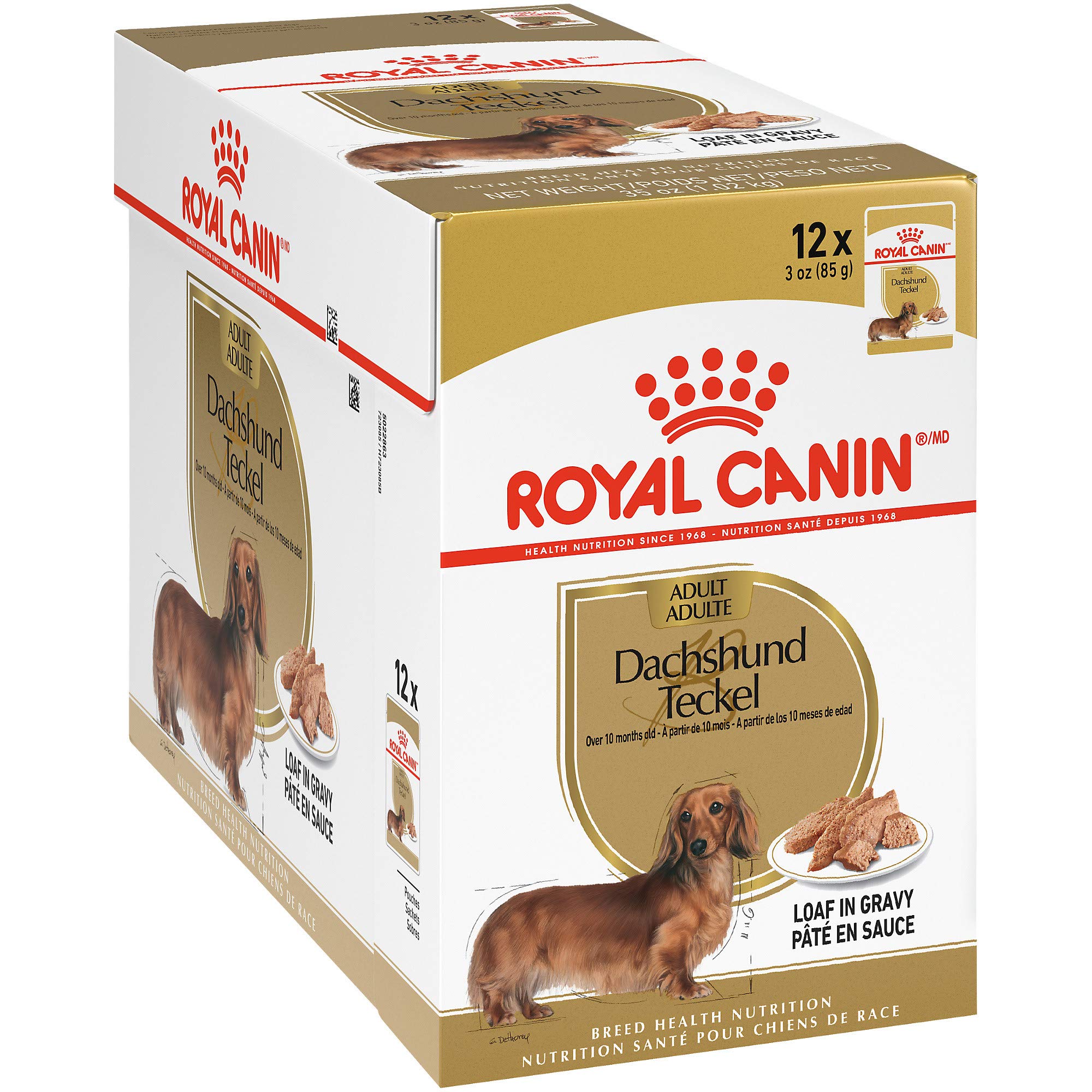 Royal Canin Breed Health Nutrition Dachshund Adult Wet Dog Food 3