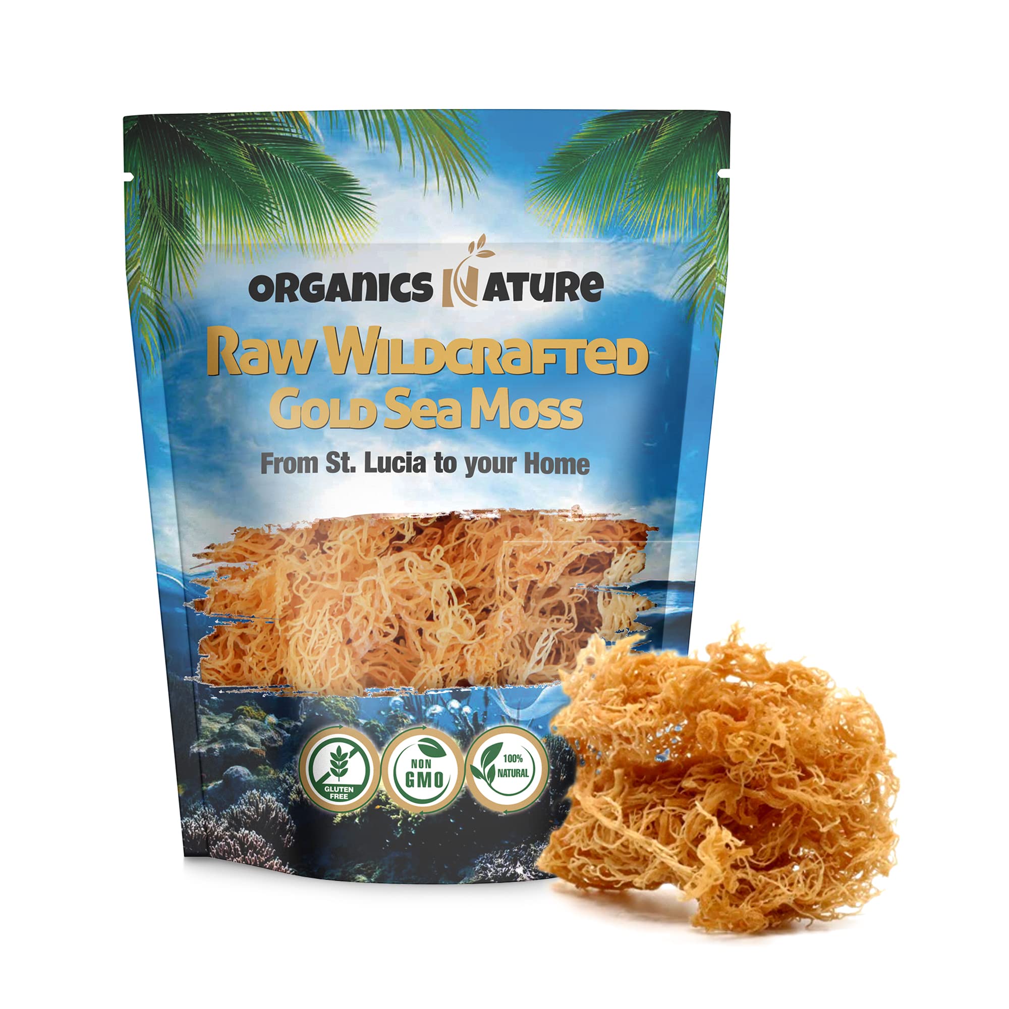 Wildcrafted Raw Sea Moss, Free Shipping