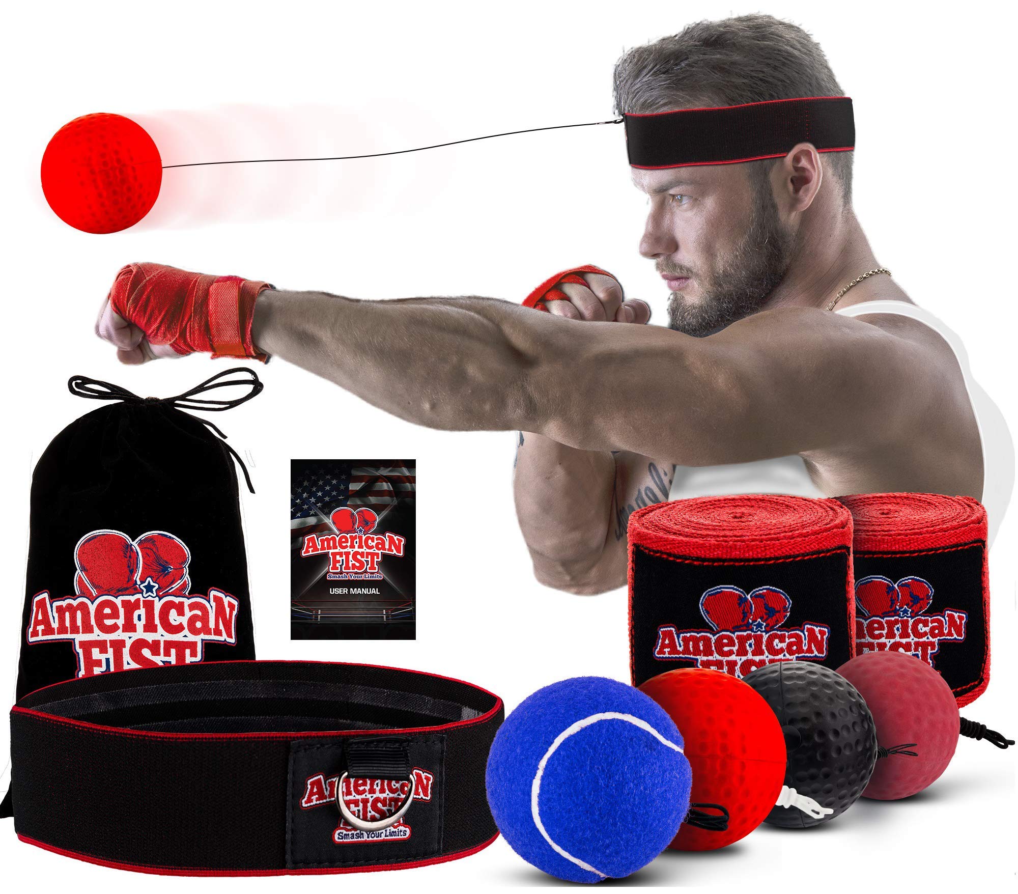 REFLEX BALL - AAA - RED – Punch Equipment®