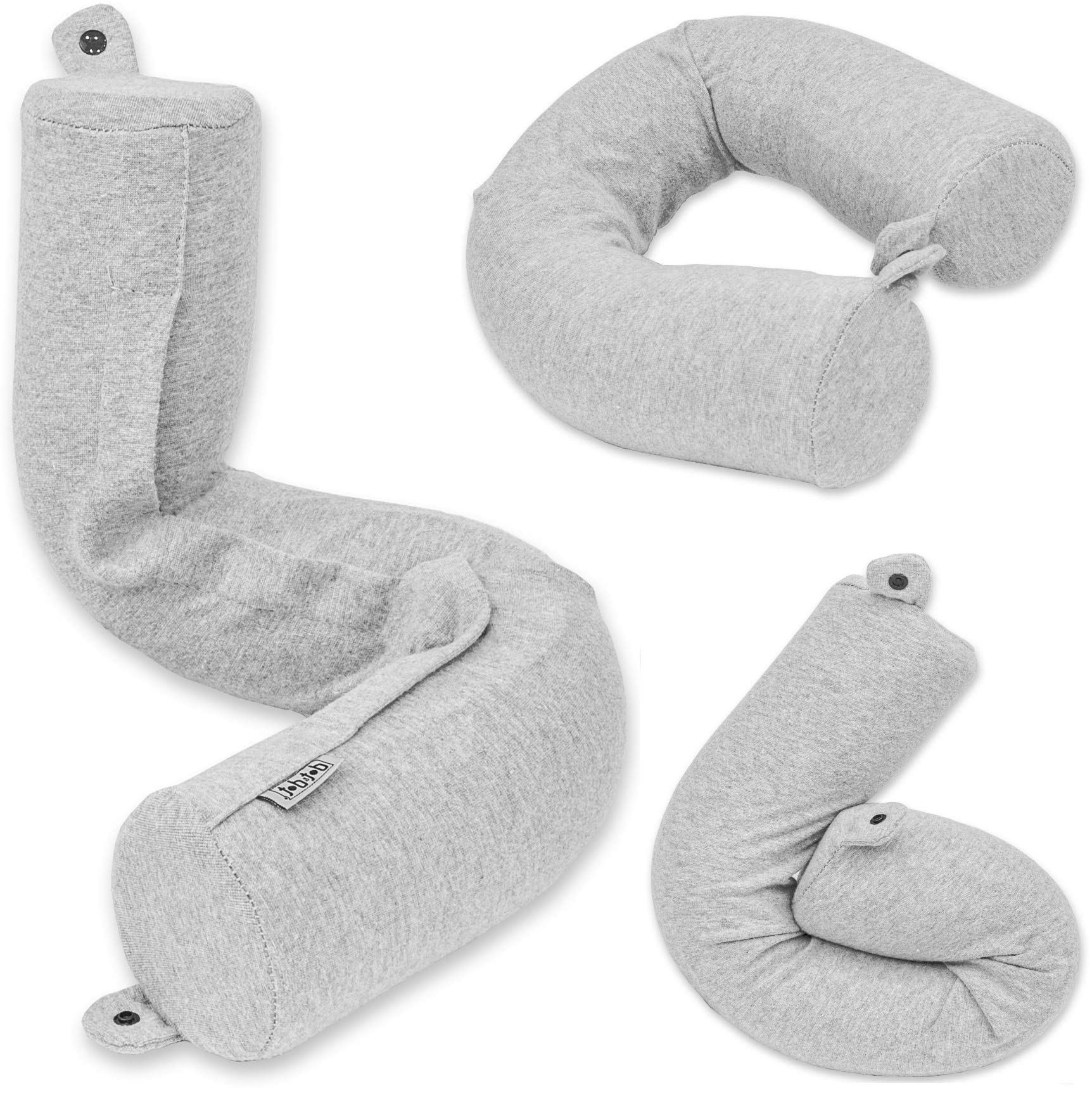 Lucear Twist Memory Foam Travel Pillow Neck, Chin, Lumbar Leg Support  Traveling