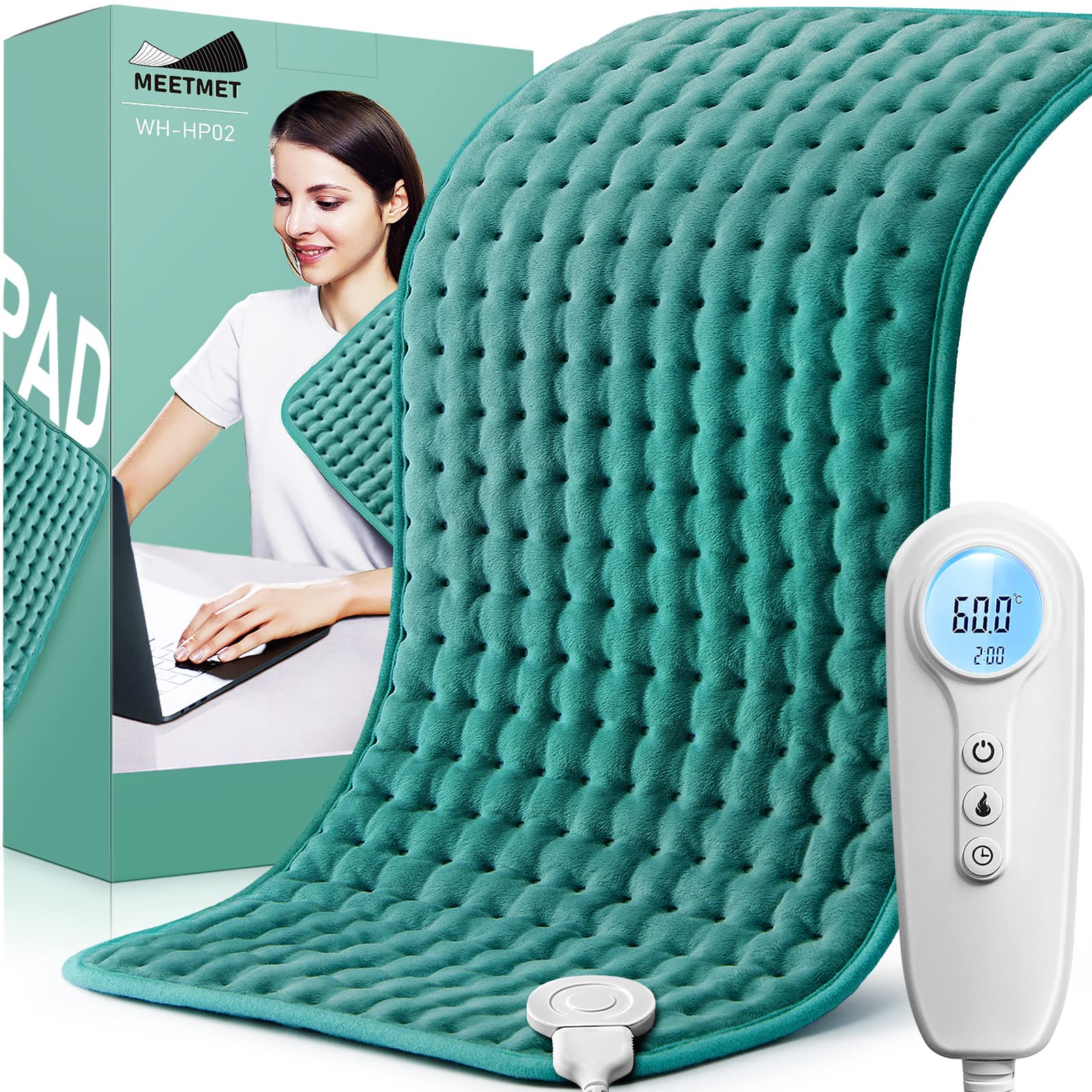 VALGELUIK Heating pad for Back Pain Relief, Heating Pads for Neck,  Shoulder, Fathers Mothers Day Gifts for Women, Men, Dad, Mom,  Auto-Off,Machine Washable, Moist Dry Heat Options, Extra Large 12x24 -  Yahoo