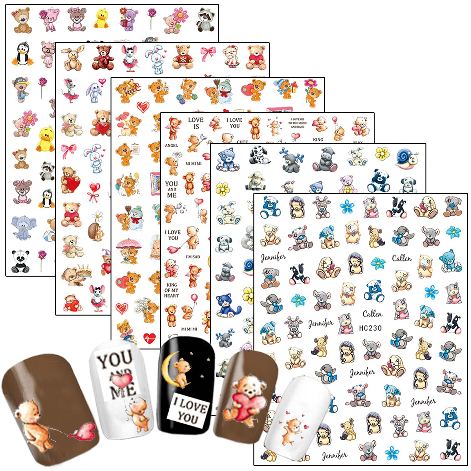 Nail Stickers-Doll