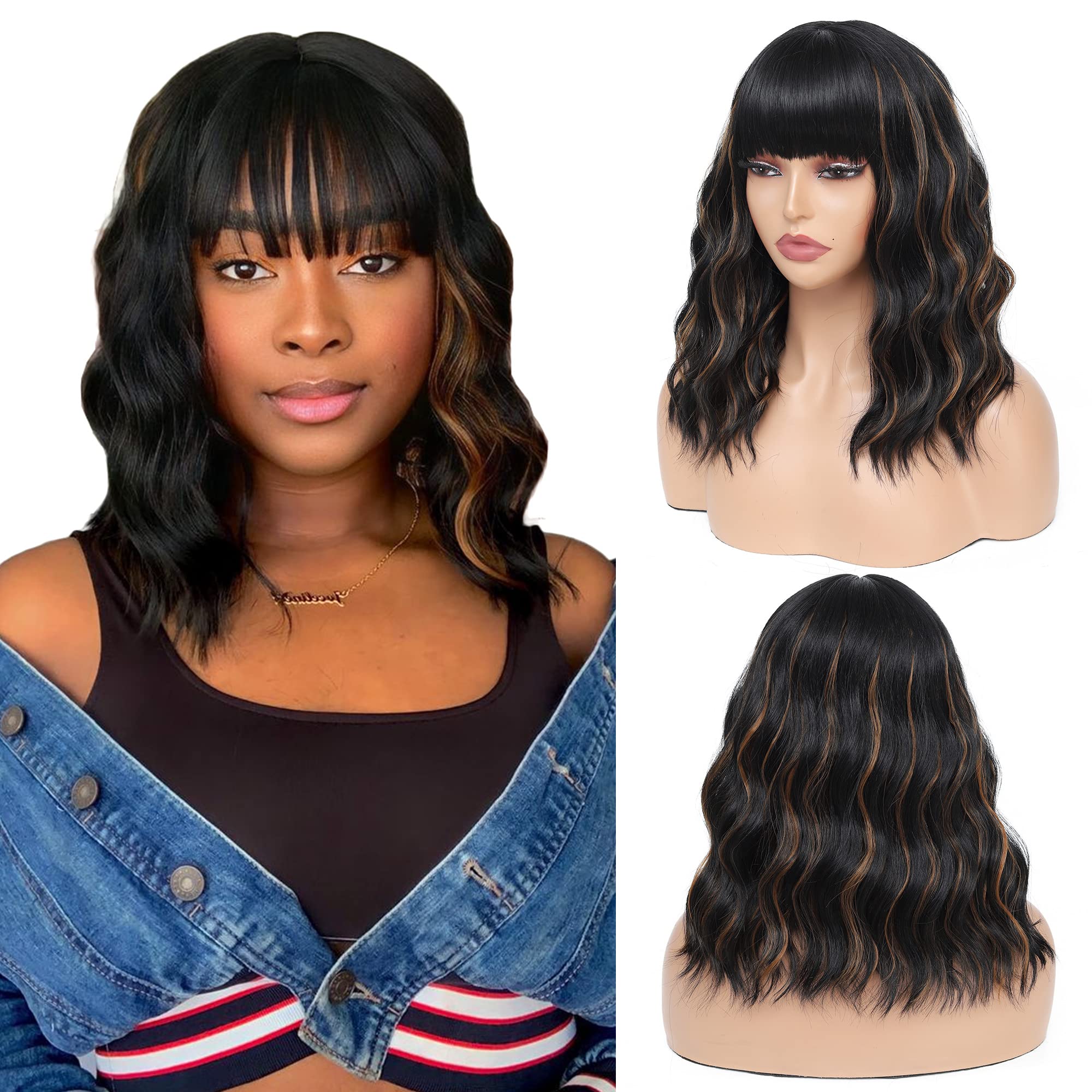 Heat resistant fiber discount wig