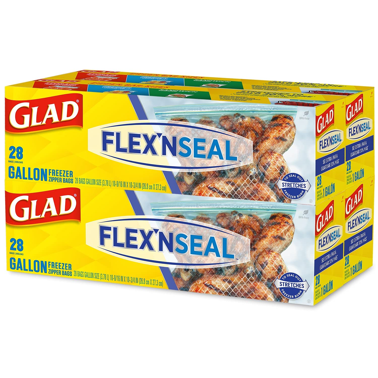 Flex'n Seal™ Freezer Gallon Bags