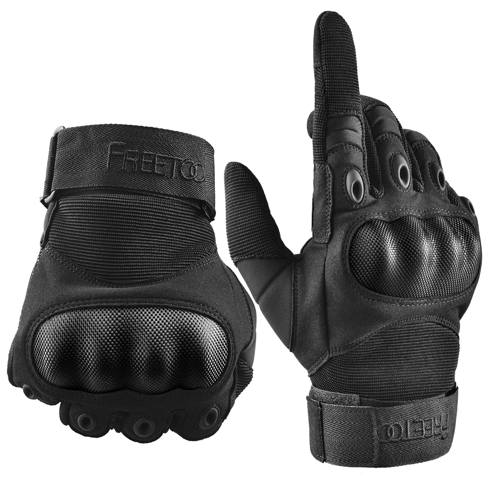 FREETOO Work Gloves Men Protection Gloves for Hiking Cycling