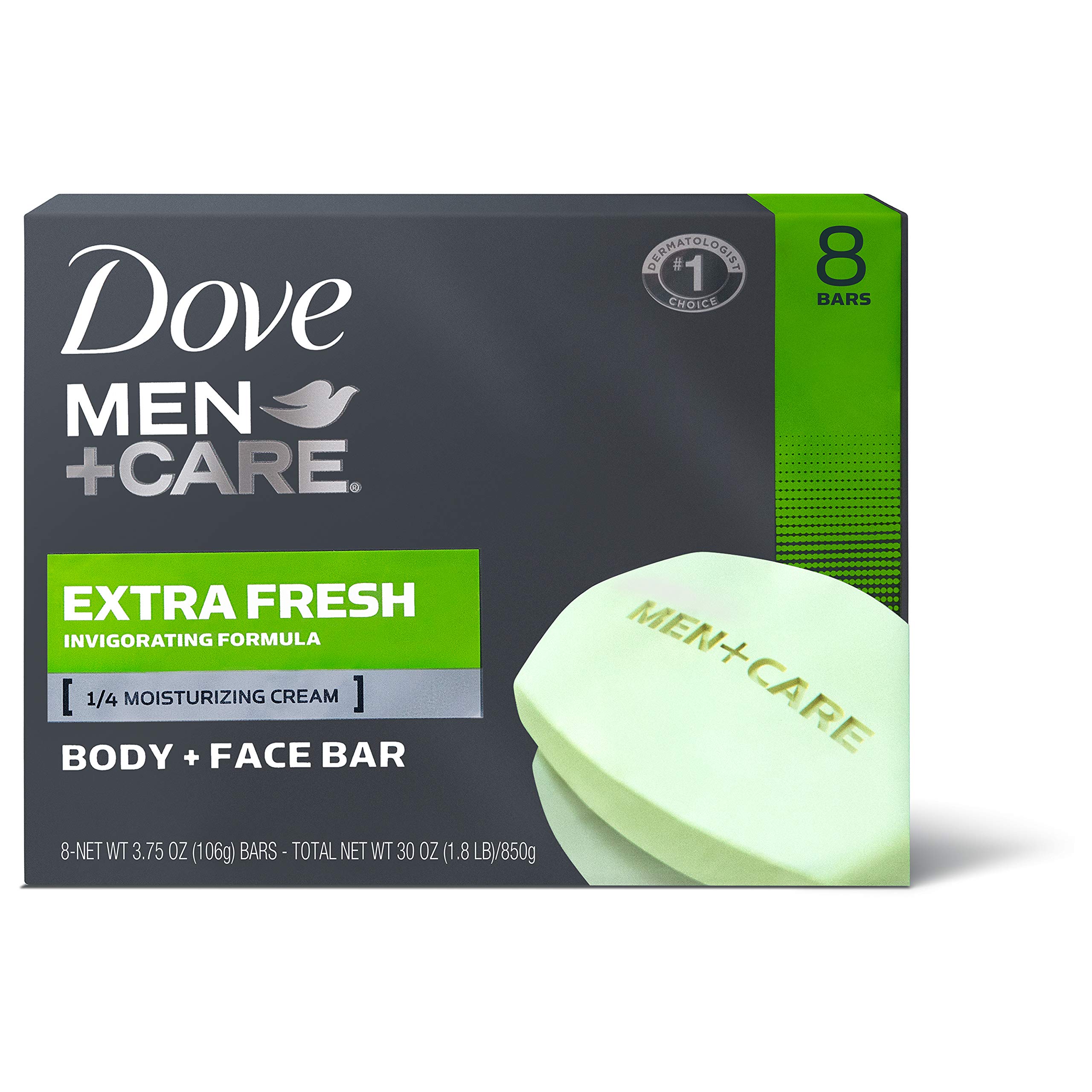 DOVE Men Extra Fresh 3.75 oz bar (8-PACK)
