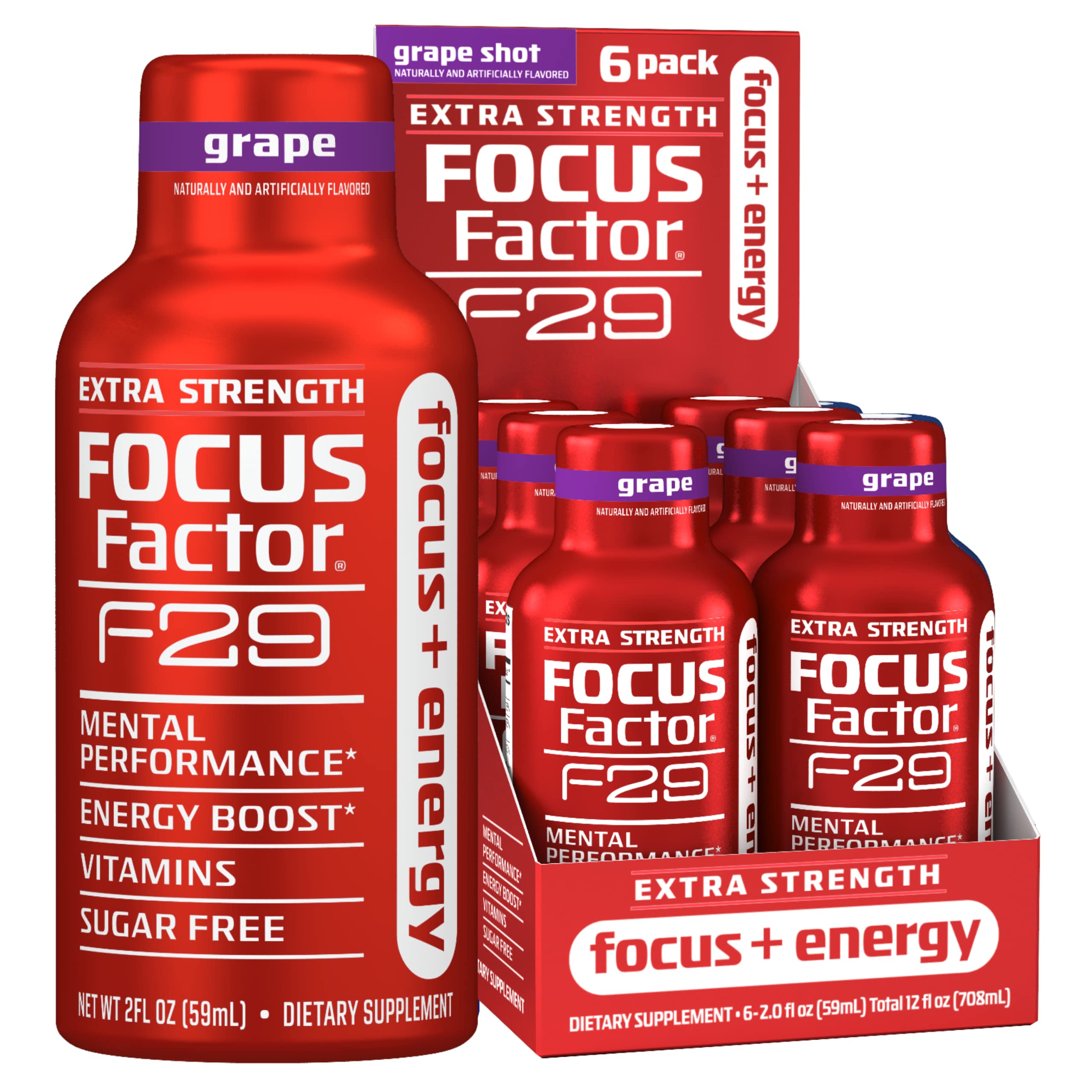 Focus Factor Kids Extra Strength Brain Vitamin Daily Chewables