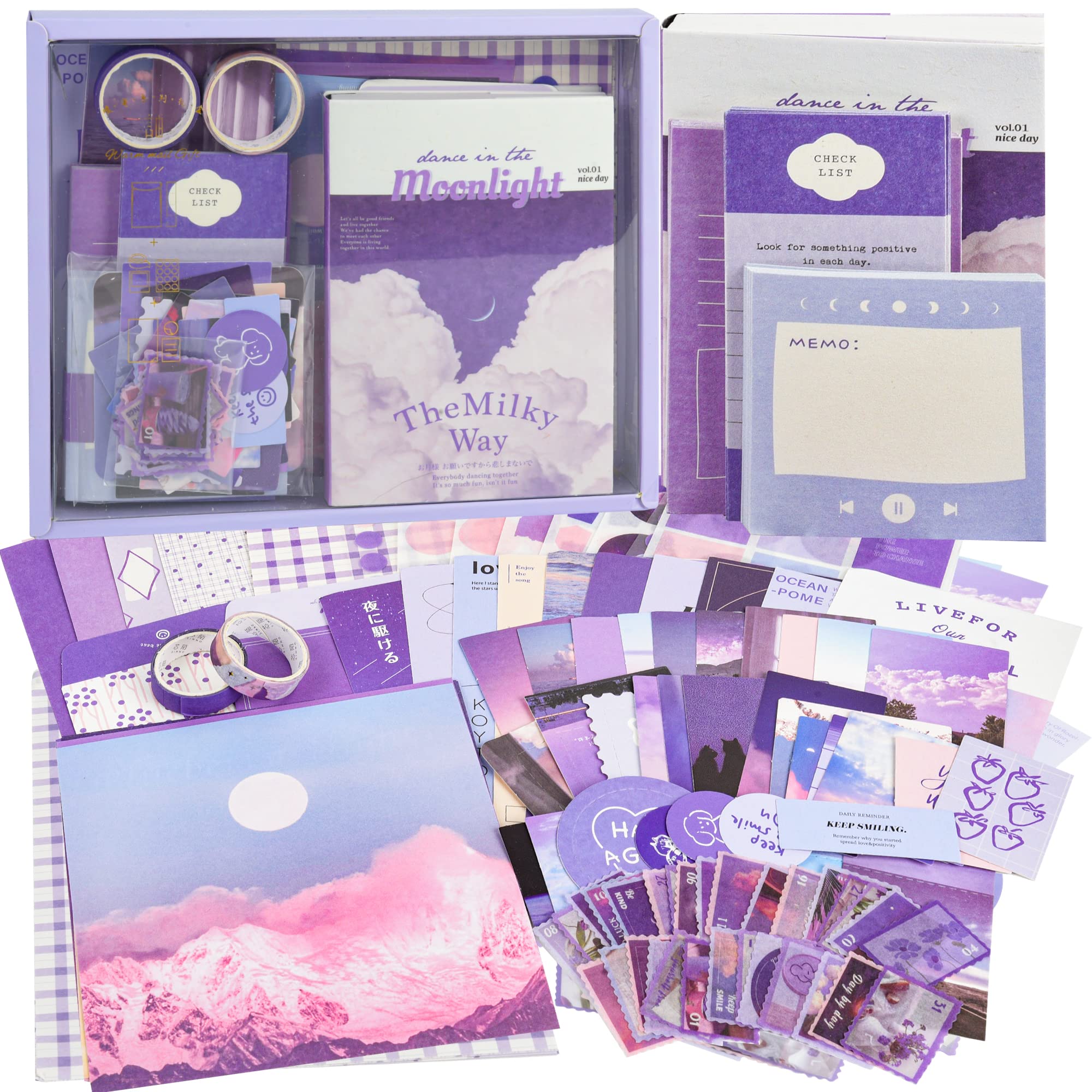 Kids Scrapbook Kit for Girls Gifts DIY Set for Girls Age of 8 9 10