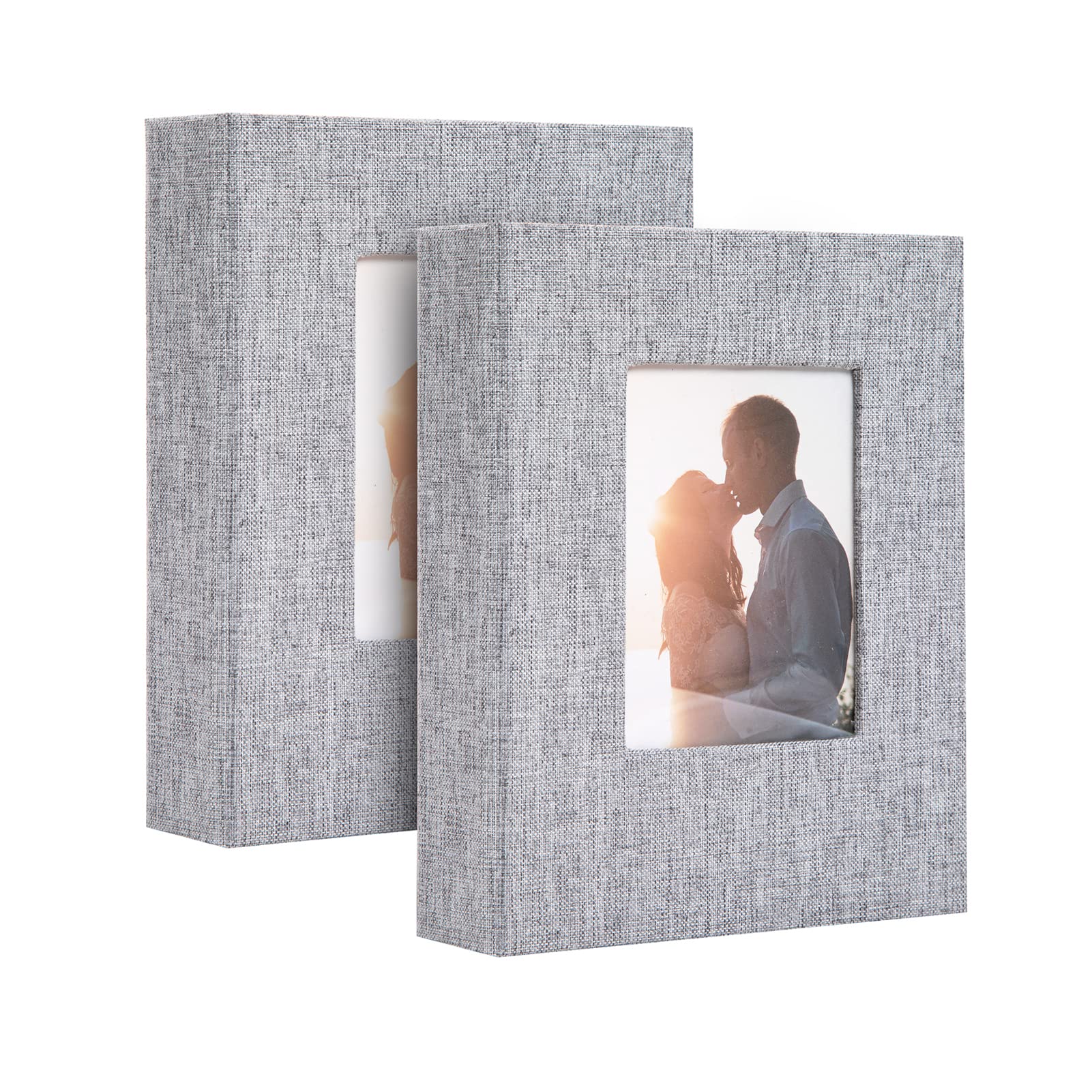 Large Photo Album Self Adhesive 3x5 4x6 5x7 13.2x12.8 inches 40 Pages Black