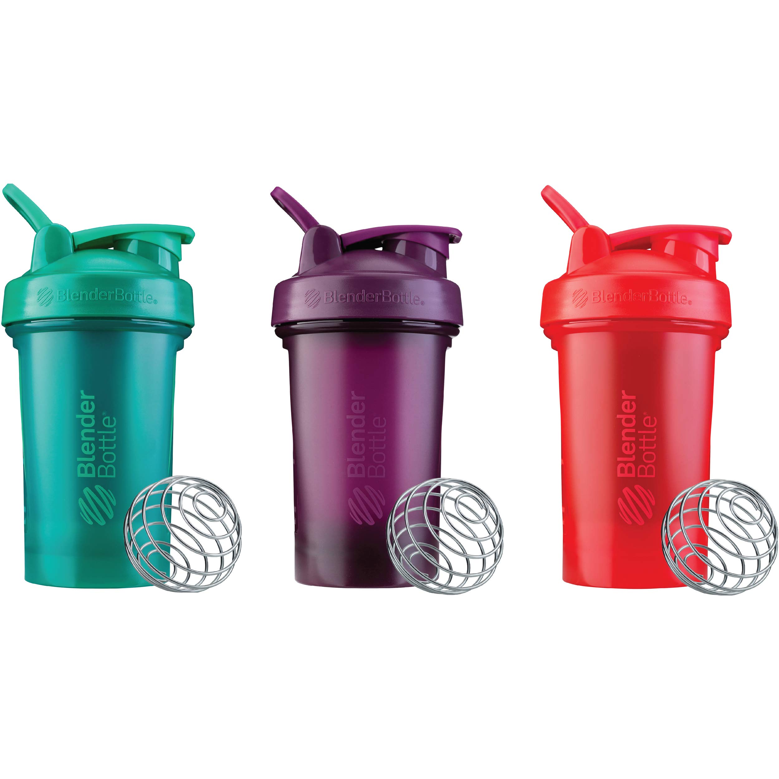 BlenderBottle Classic Shaker Bottle Perfect for Protein Shakes and