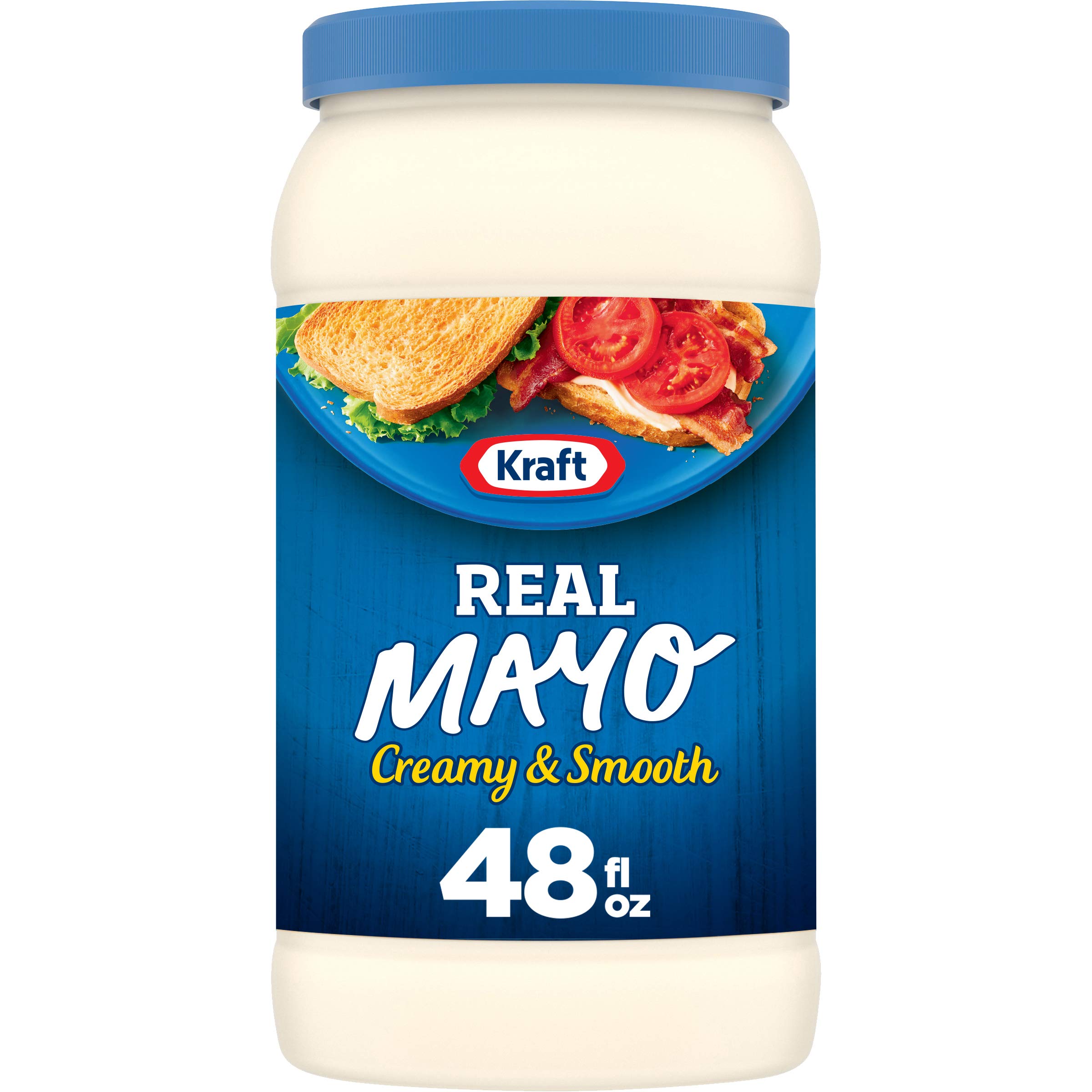 Kraft Mayo Real Mayonnaise (48 oz Jar) 48 Fl Oz (Pack of 1)