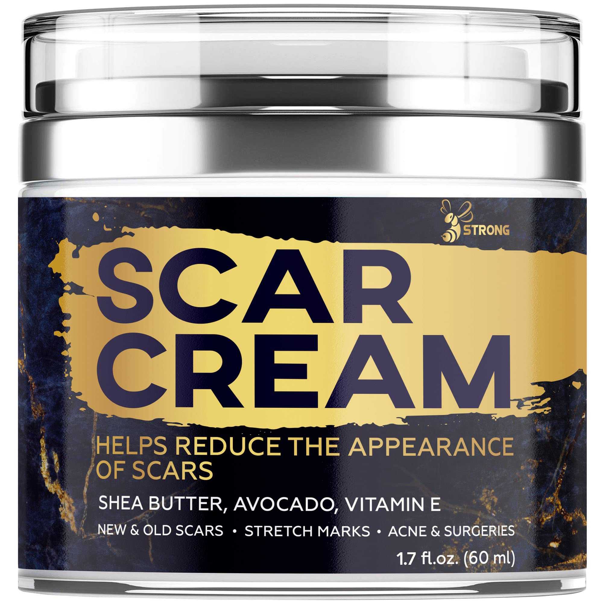 Scar Removal Serum for New and Old Scars Stretch Mark Removal
