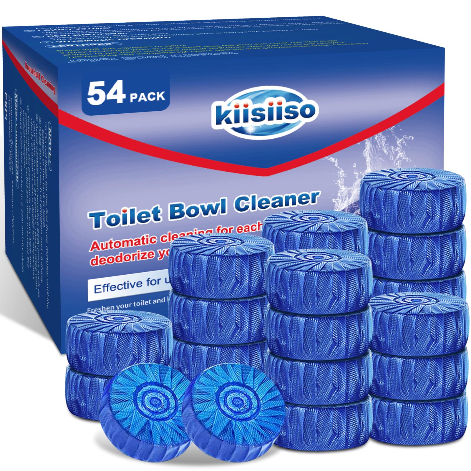 KIISIISO Multipurpose Bathroom Cleaners 54 Pack Commercial