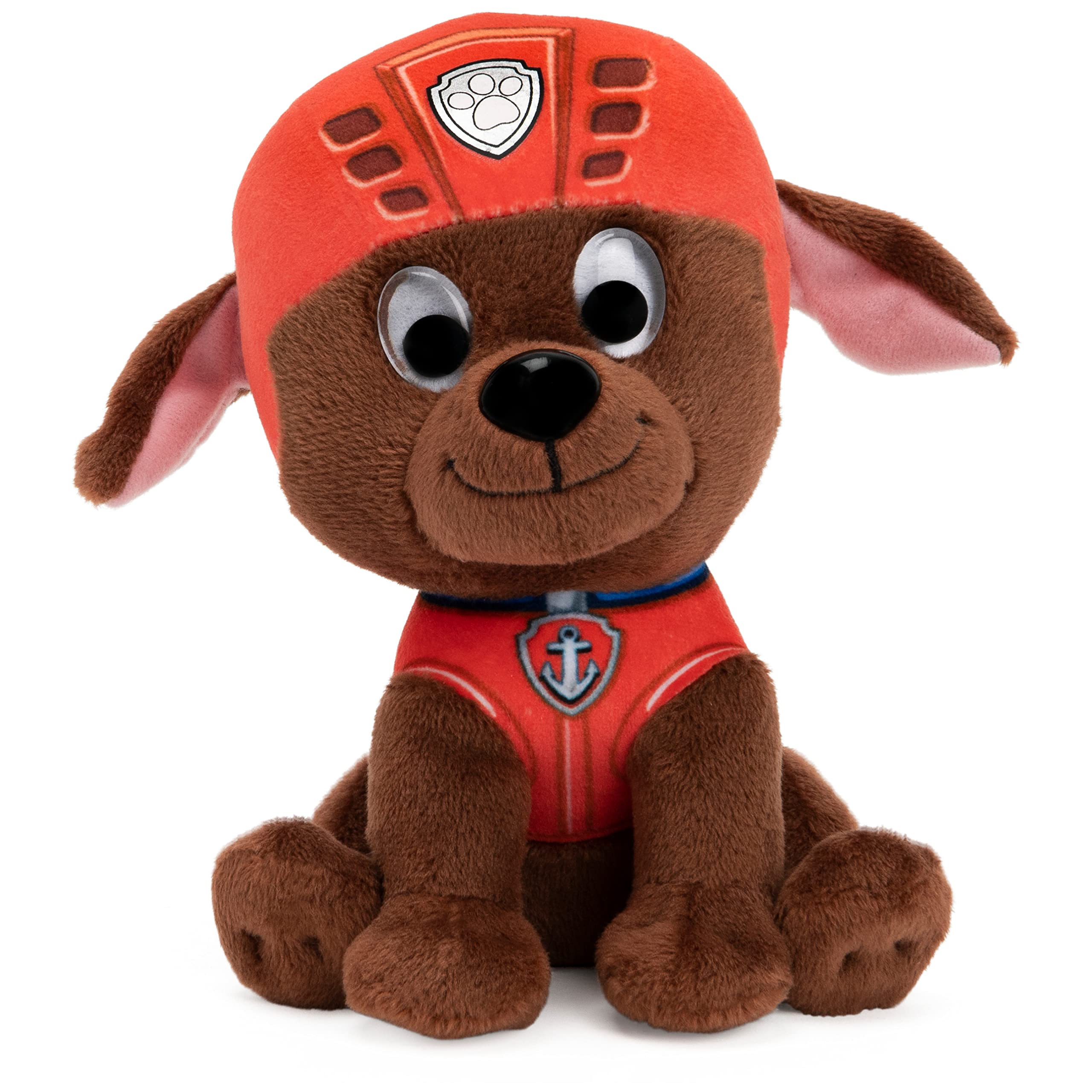 GUND Official PAW Patrol Soft Dog Themed Cuddly Plush Toy Zuma 6