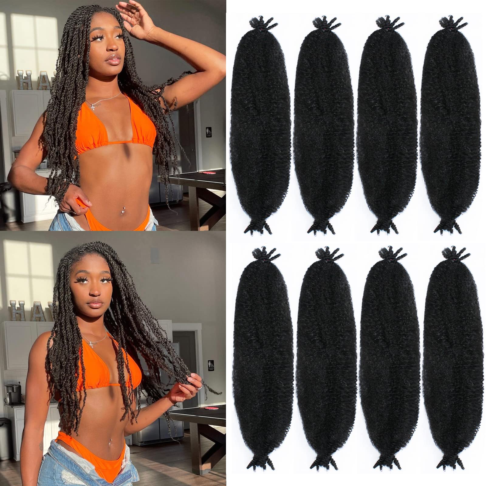 Brazilian Wool Hair Low Temperature, Synthetic for Braids, Plaits and  Dreadlocks. 